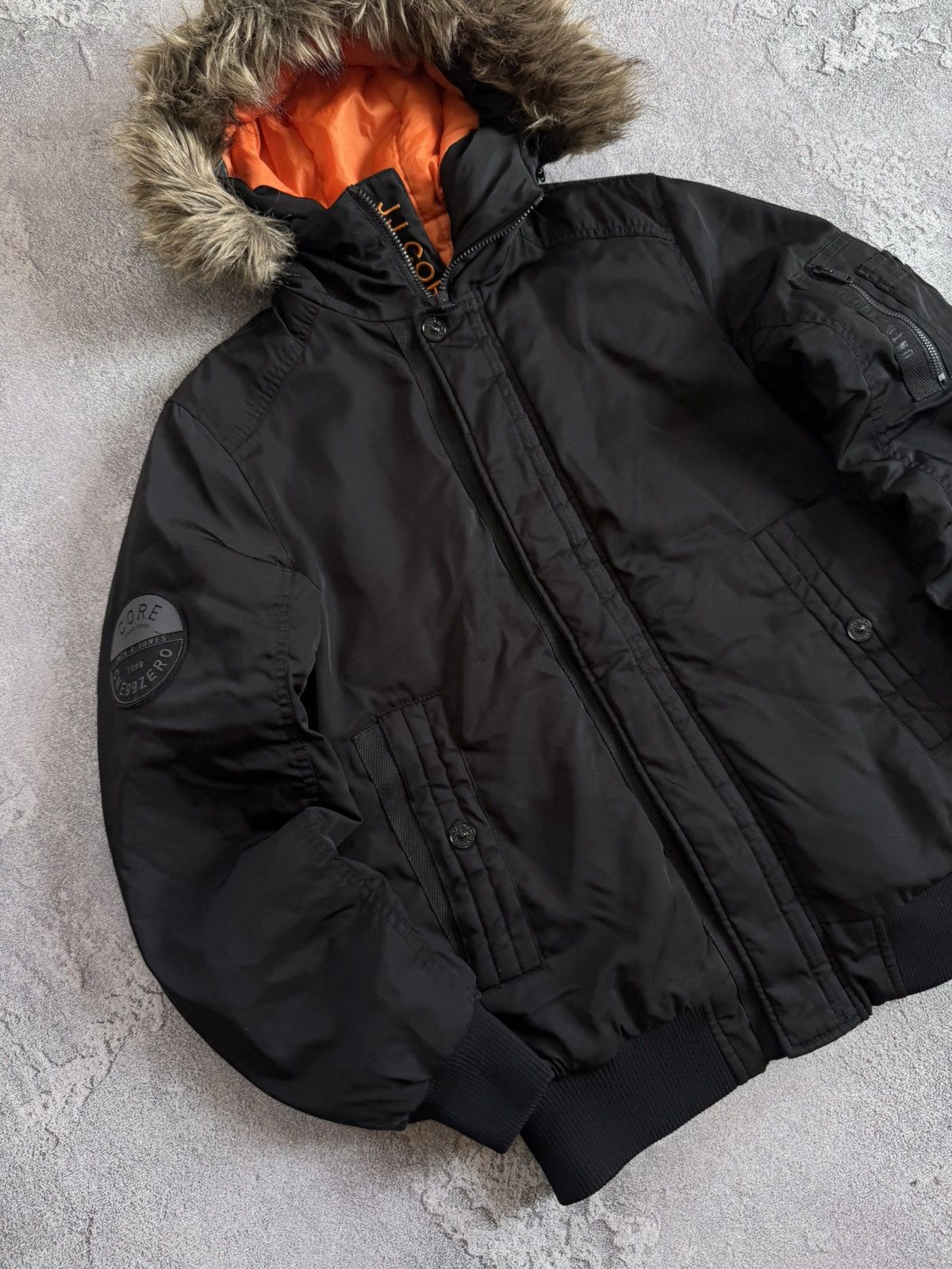 If Six Was Nine × Japanese Brand Avantgarde Bomber hooded Faux Fur zip jacket hystericglamour Size US S / EU 44-46 / 1 - 3 Thumbnail