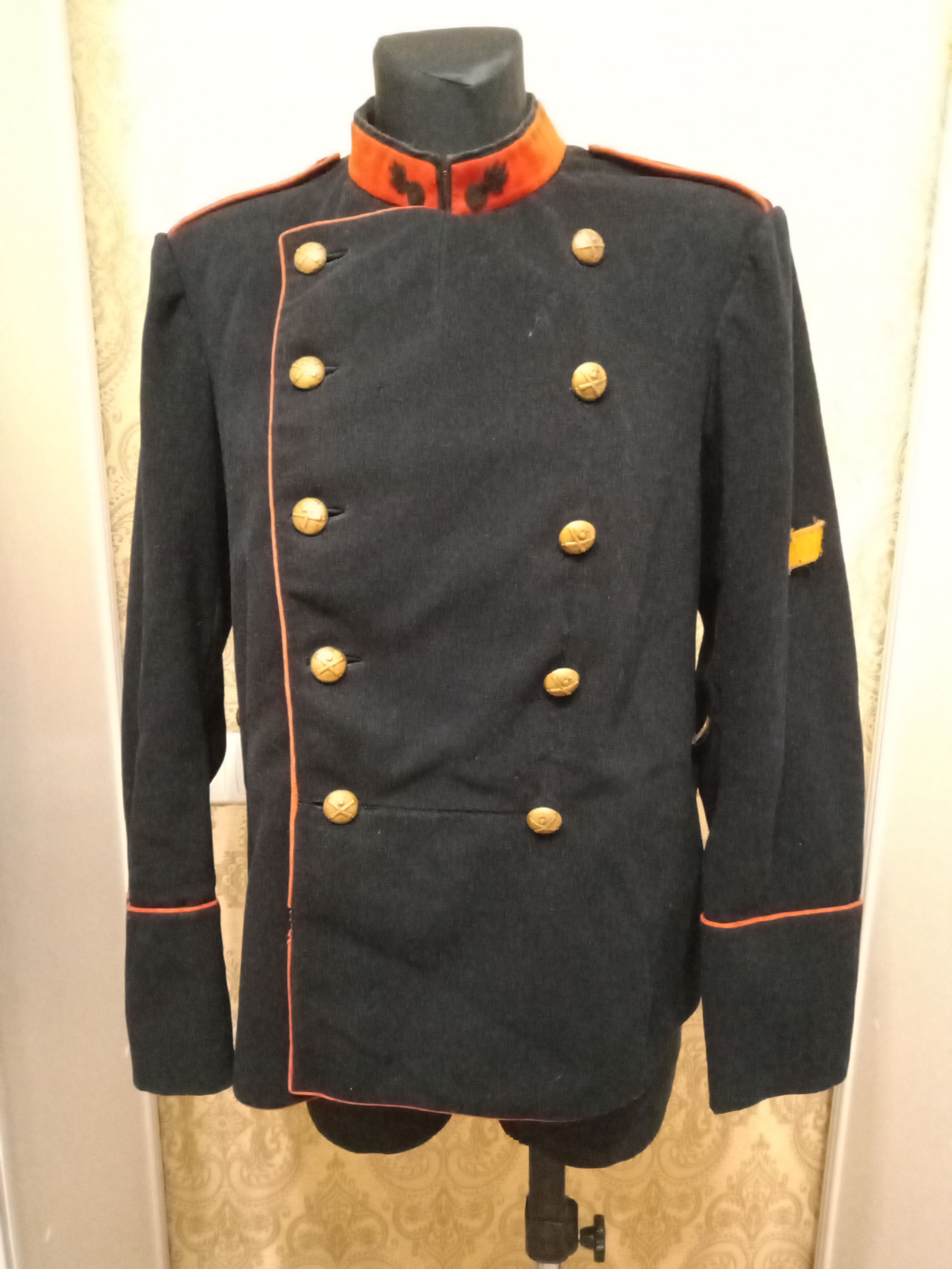 Image of 1898S Vintage Wool Swiss Army Jacket in Mix, Men's (Size Small)