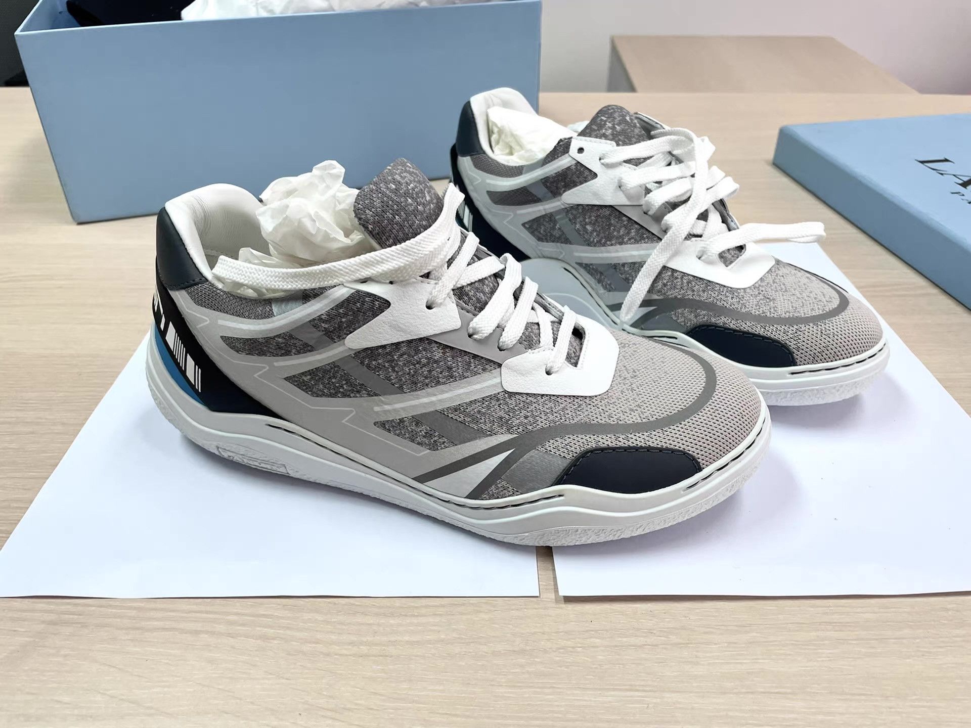 Lanvin Lanvin Men's Sneakers Ｑ21 Size US 7 / EU 40 - 6 Thumbnail
