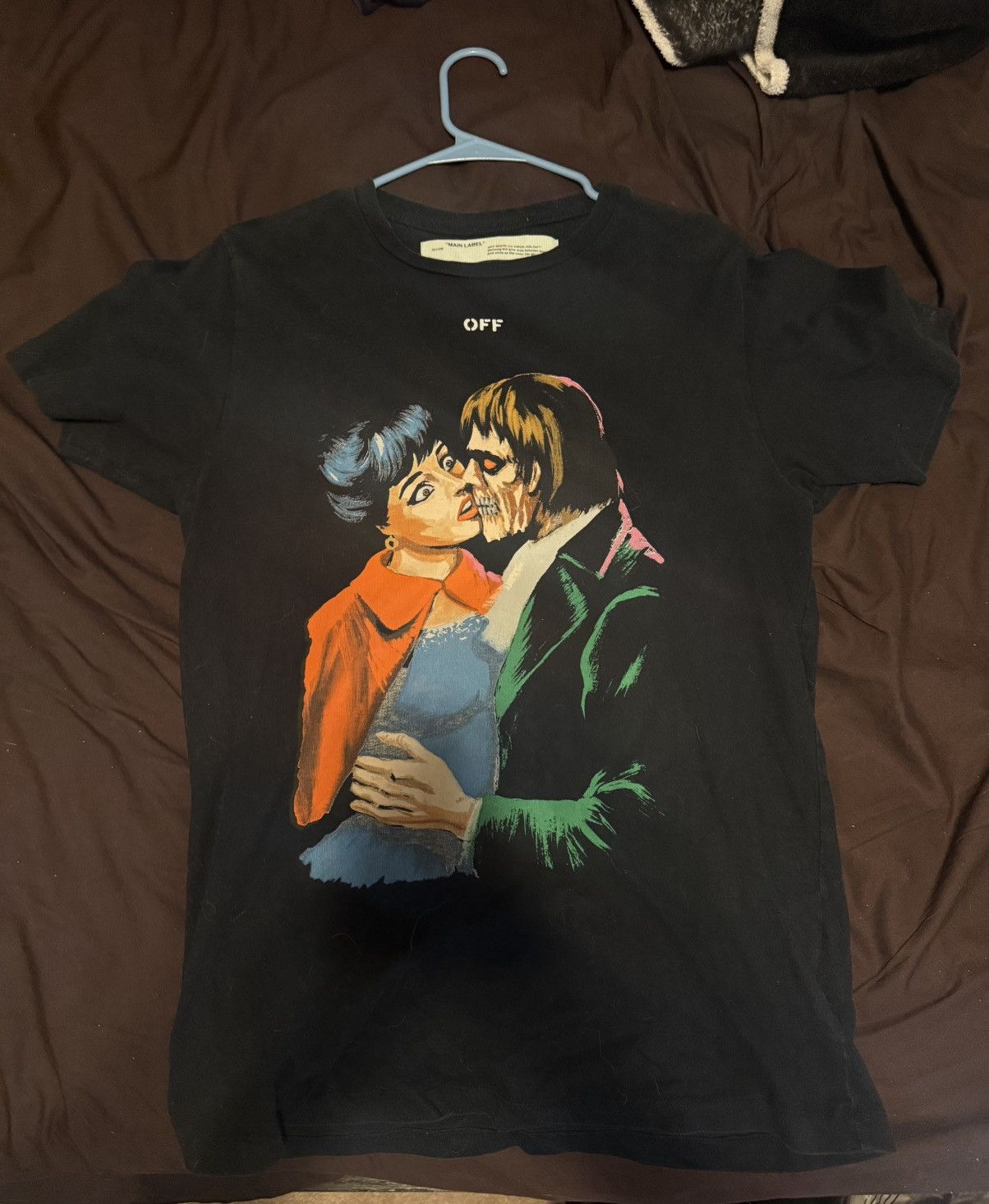 Off-White Off White Vampire Kiss T shirt Size US S / EU 44-46 / 1 - 1 Thumbnail