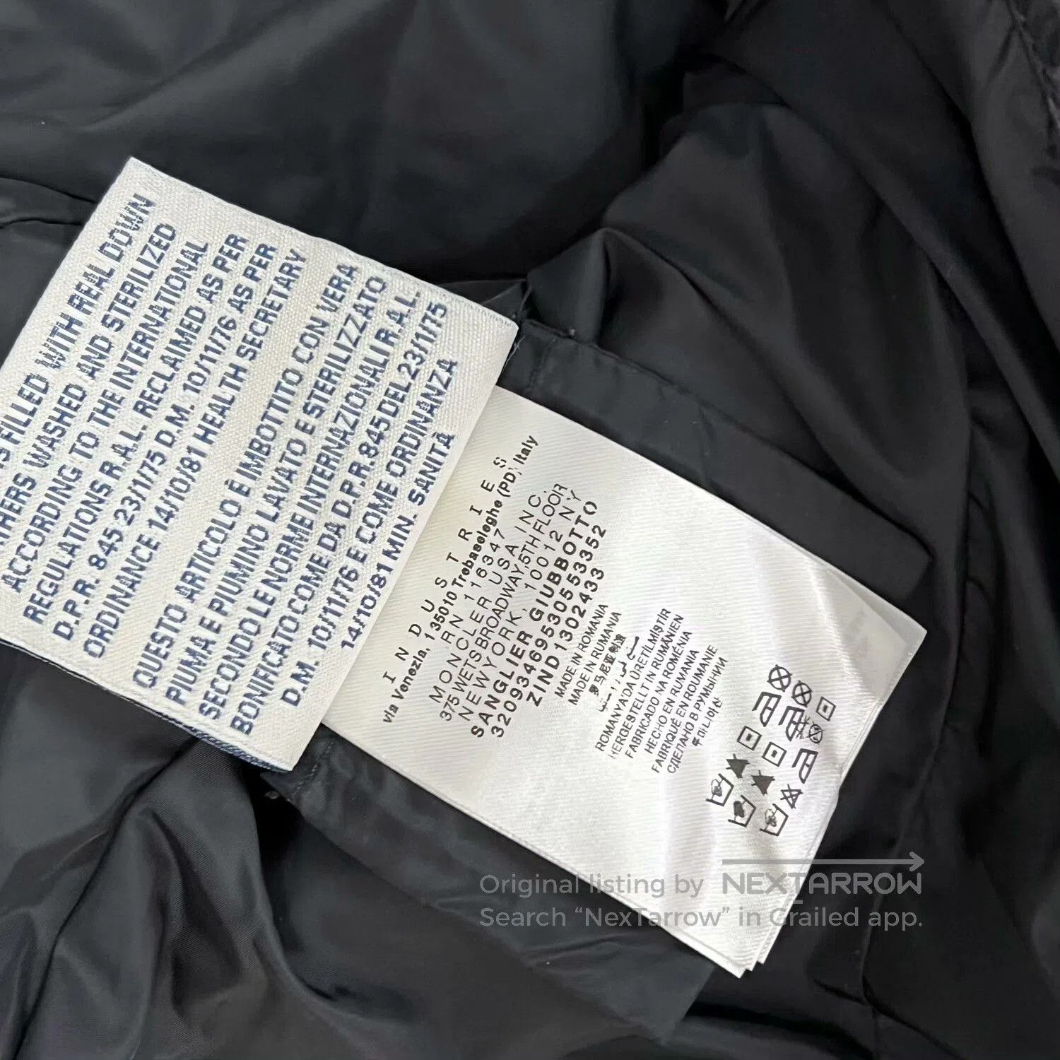 Moncler Moncler Color Block Nylon Down Jacket. Size S / US 4 / IT 40 - 8 Thumbnail