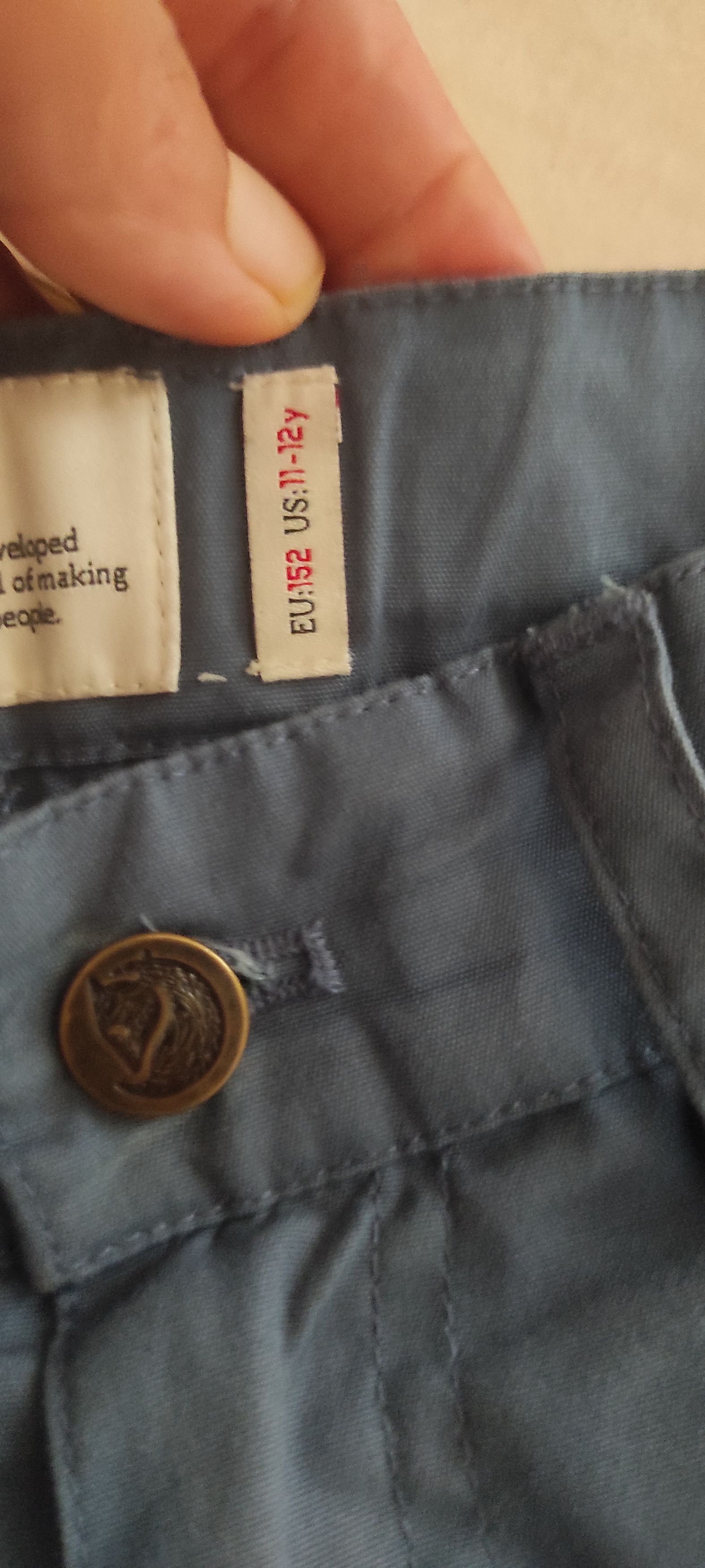 Fjallraven Fjallraven Unisex Kids Vidda Shorts Size 11/12 Years Size US 26 / EU 42 - 9 Thumbnail