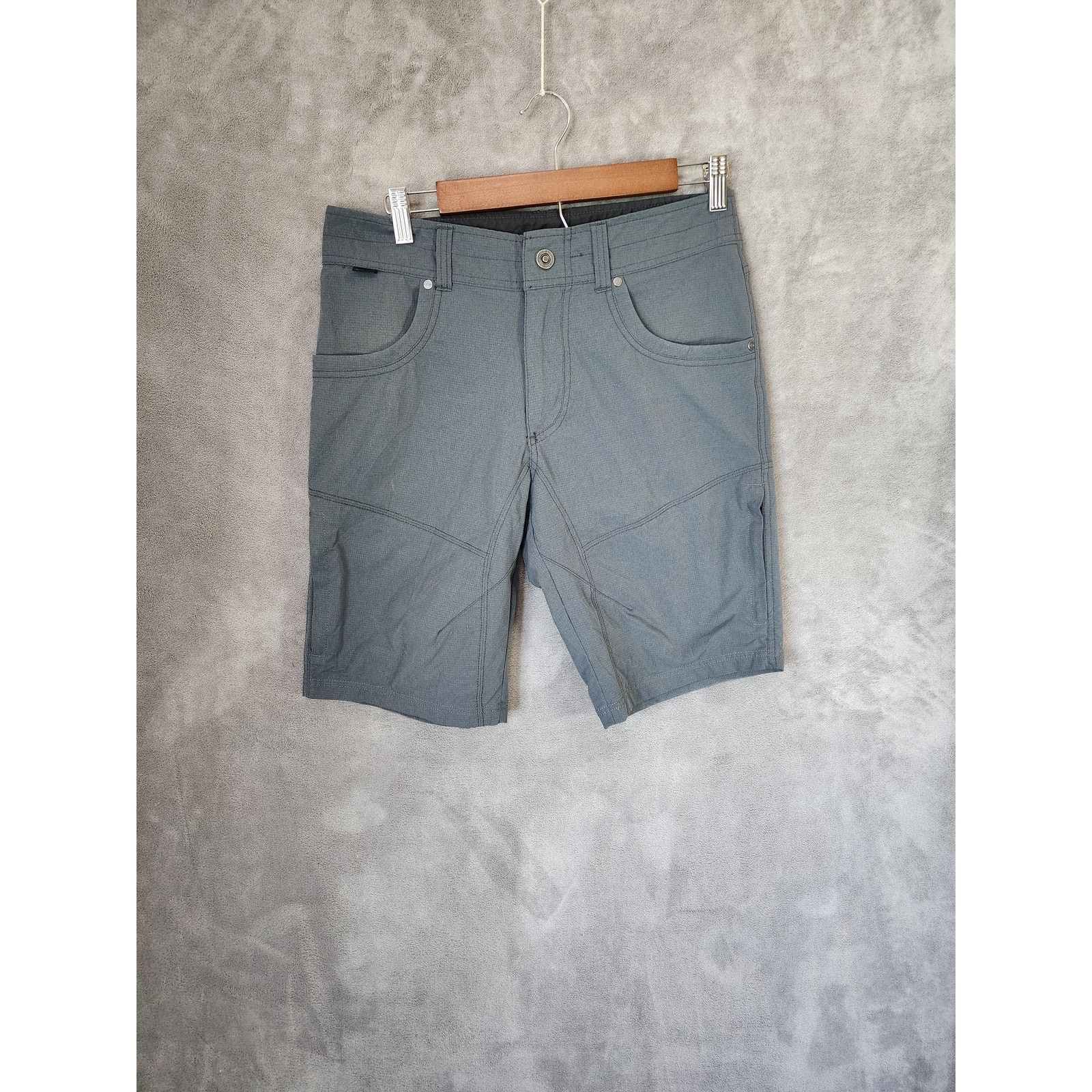 Kuhl KUHL Men's Size 32 Gray Tech Cargo Shorts RN108845 Size US 32 / EU 48 - 1 Thumbnail