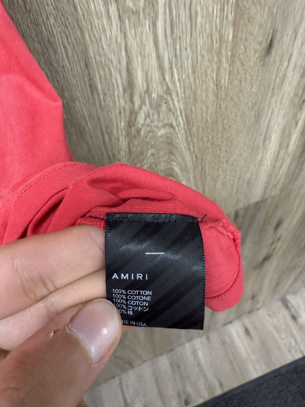 Amiri Amiri Collegiate Short Sleeve Size US S / EU 44-46 / 1 - 9 Thumbnail