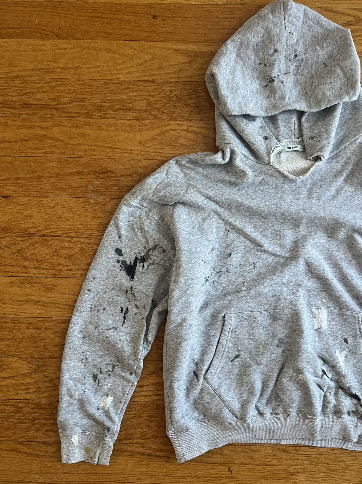 Vuja De VUJA DE PAINTED HOODIE 001 Size US L / EU 52-54 / 3 - 3 Thumbnail