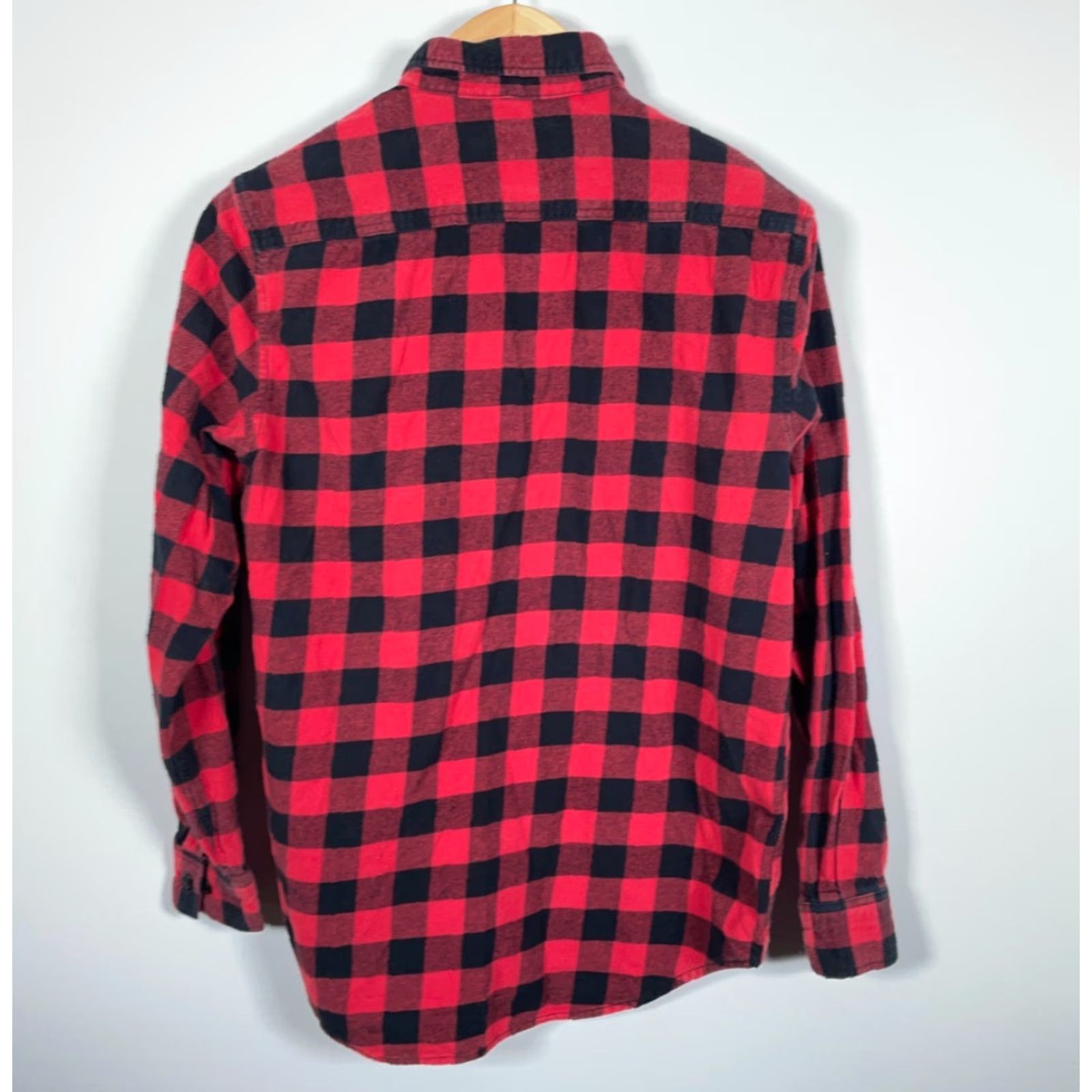 Vintage Big Mac Shirt Men M Red Black Buffalo Plaid Flannel Button-Up Casual Workwear 90s Classic Preppy Size US M / EU 48-50 / 2 - 2 Thumbnail