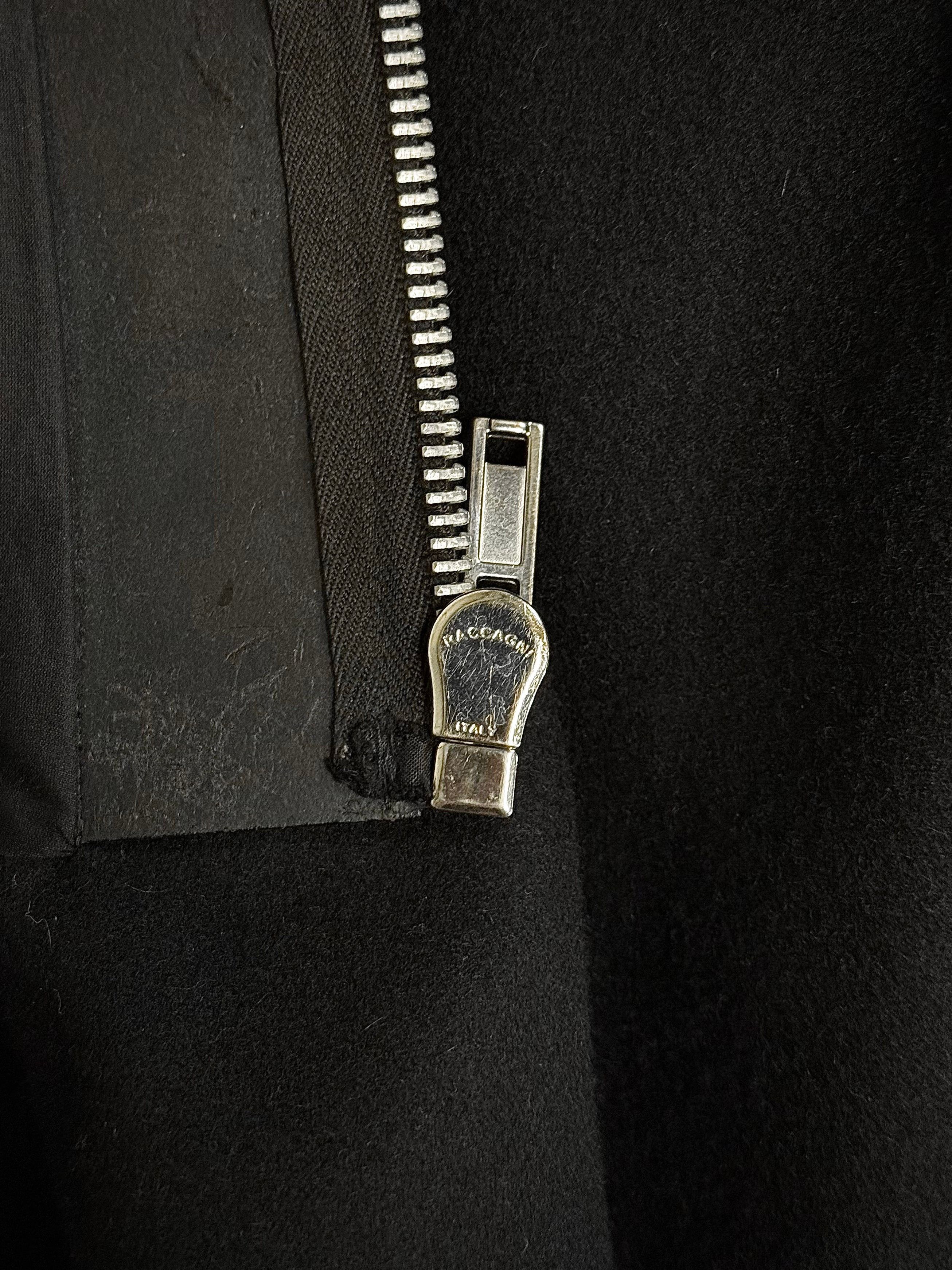Rick Owens Rick Owens Asymmetric Wool Leather Jacket Size US M / EU 48-50 / 2 - 6 Thumbnail