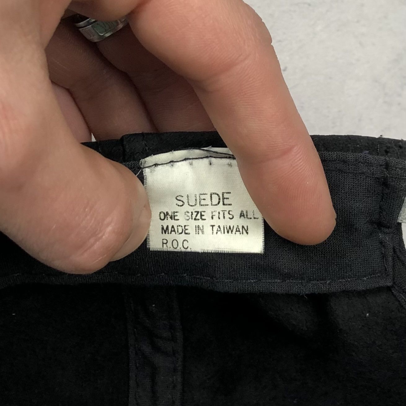 Vintage Vintage Suede Scott USA Cap Size ONE SIZE - 7 Thumbnail