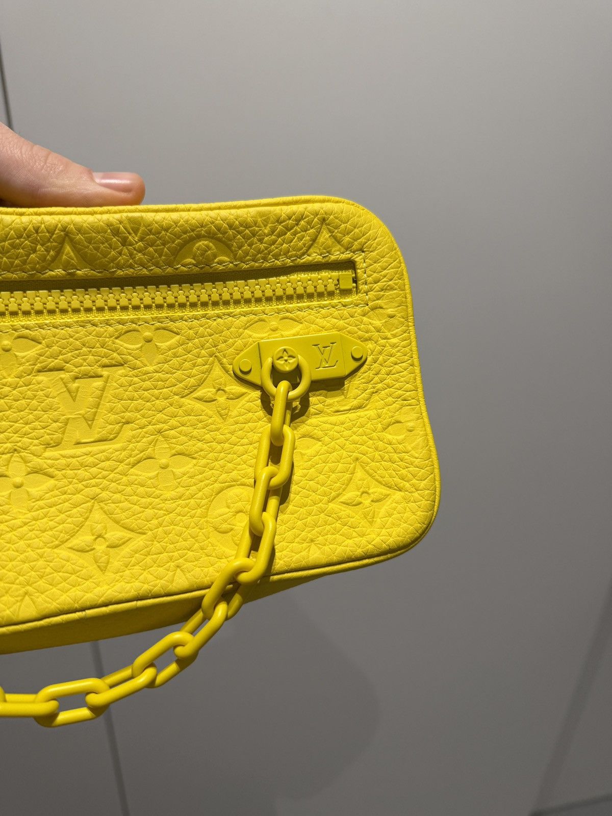 Louis Vuitton LOUIS VUITTON Monogram Taurillon Pochette Volga Clutch Bag Size ONE SIZE - 3 Thumbnail