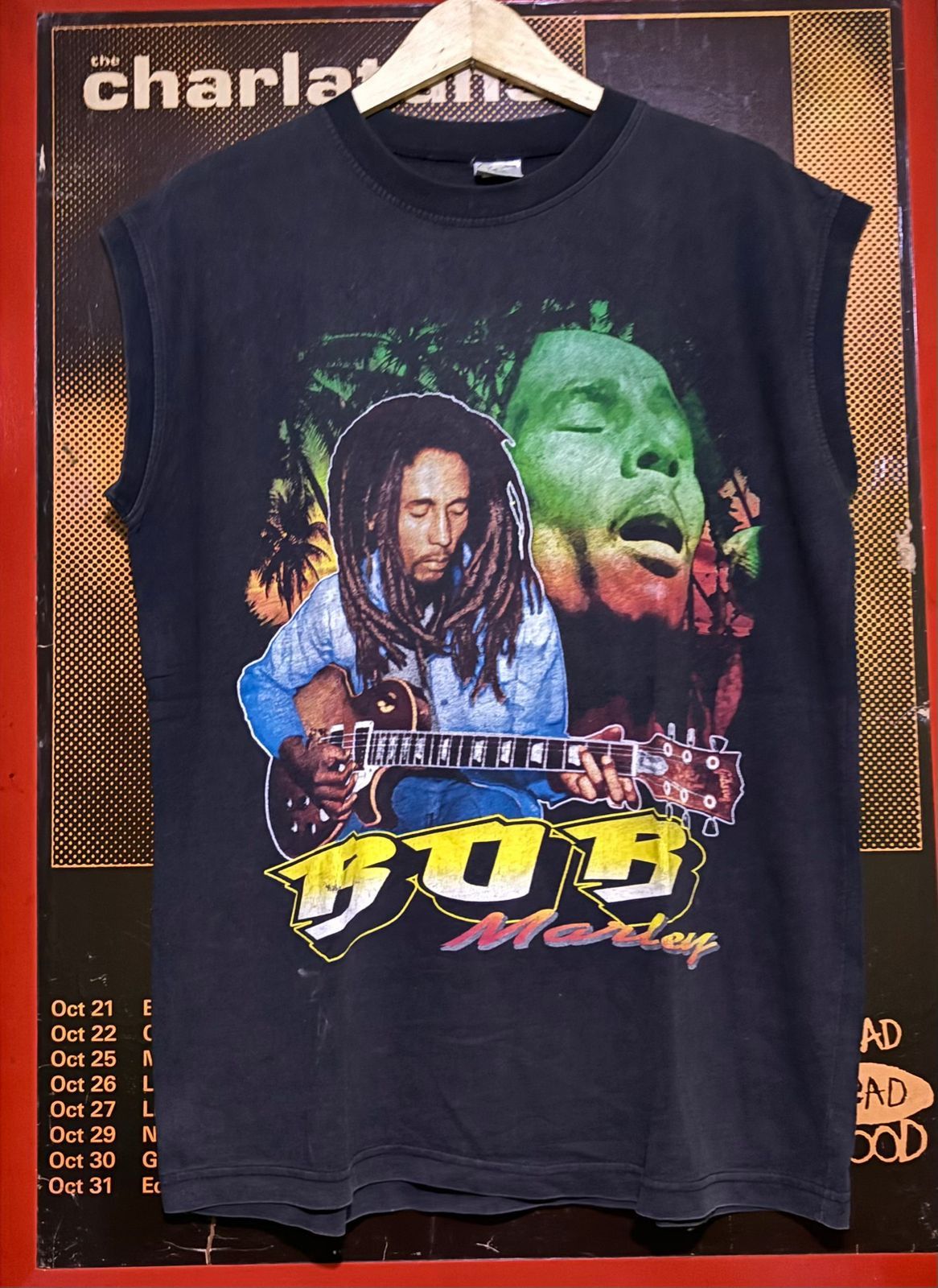 Band Tees Vintage Bob Marley Shirt Size US L / EU 52-54 / 3 - 1 Thumbnail
