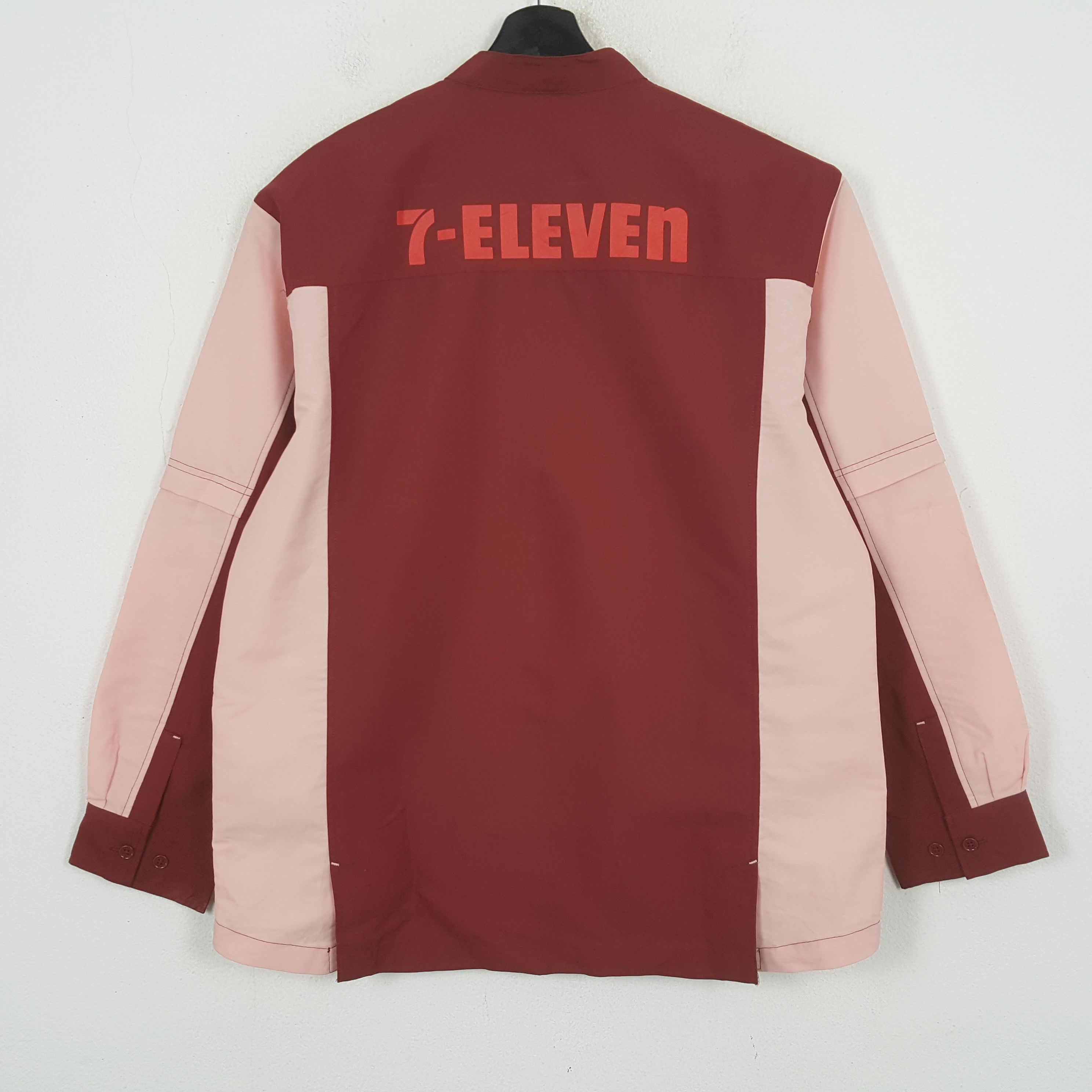 Vintage 7 Eleven Workwear Uniform Jacket C299N34 Size US L / EU 52-54 / 3 - 1 Thumbnail