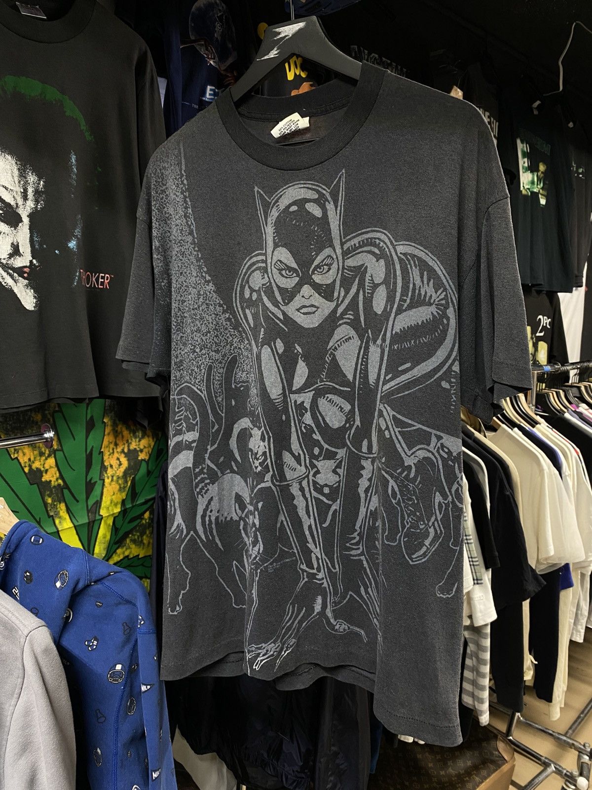 Vintage 90’s Batman Cat Women Tee Shirt Large