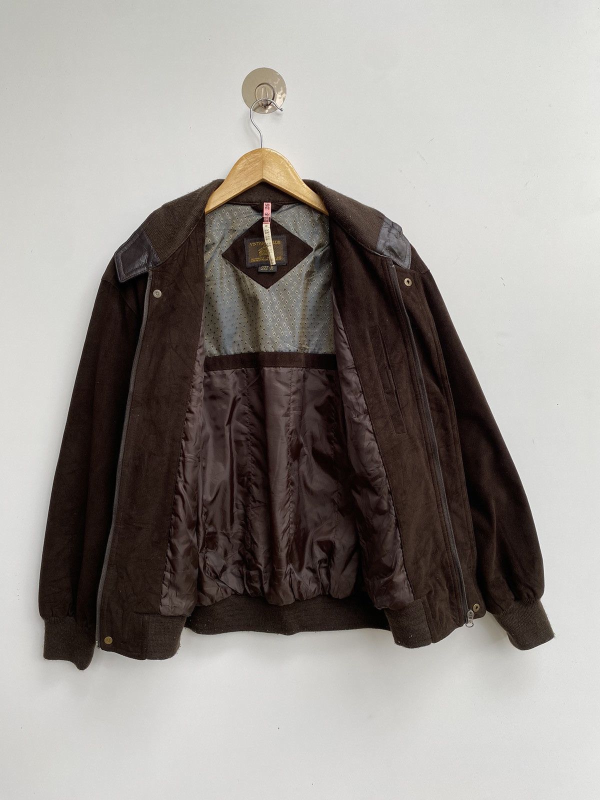 Vintage ✅️Vtg Bomber Jacket Men Zipper Size US M / EU 48-50 / 2 - 1 Thumbnail