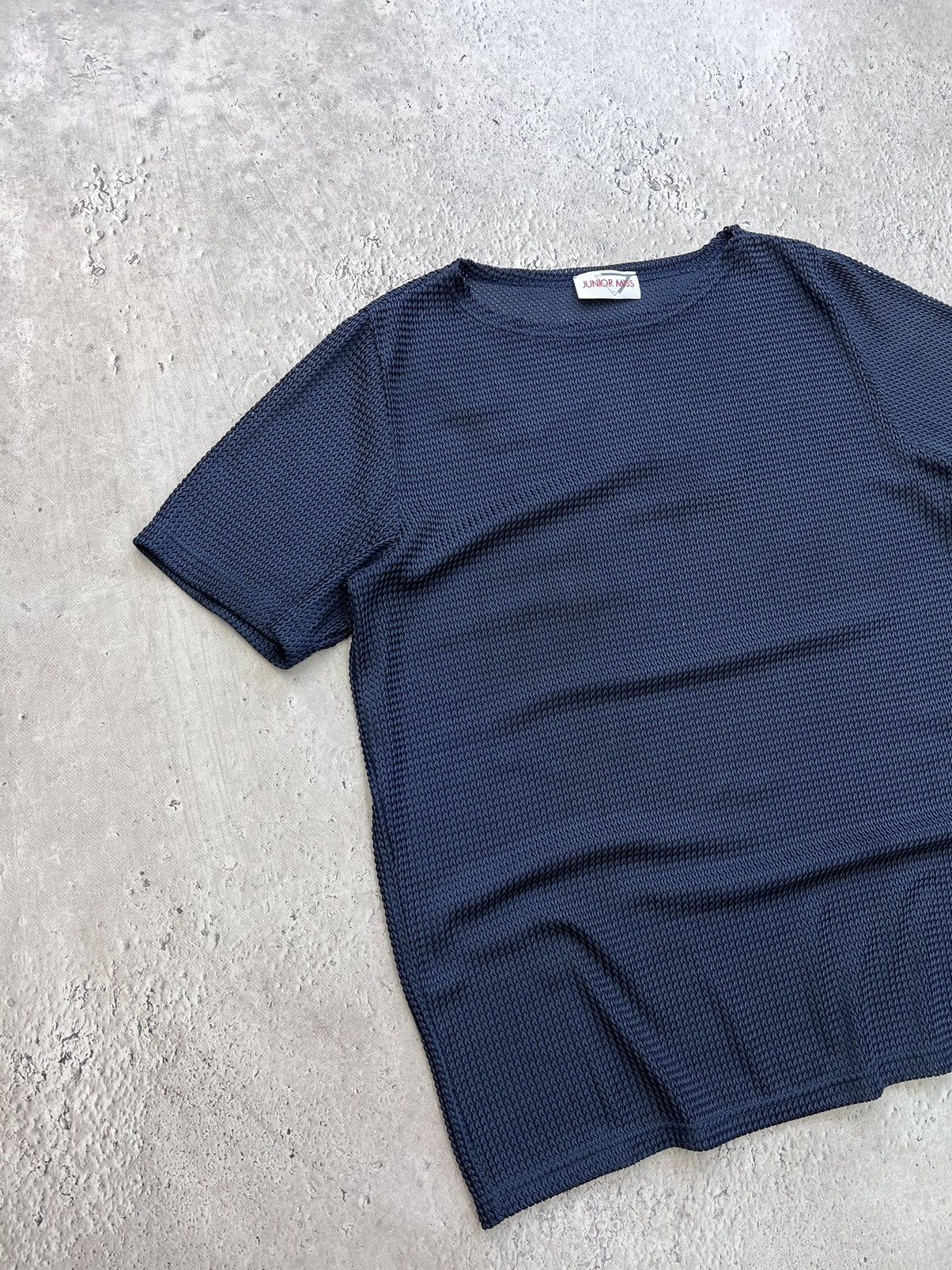 Hysteric Glamour × Japanese Brand VINTAGE Y2K JPG STYLE Japanese brand Fishnet mesh Tshirt Size US L / EU 52-54 / 3 - 2 Thumbnail