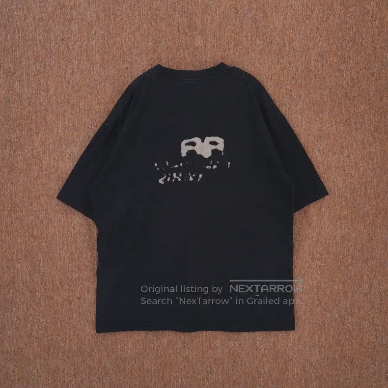 Balenciaga Balenciaga Letter Printed Round Neck Short Sleeve T-Shirt Size US XL / EU 56 / 4 - 2 Thumbnail