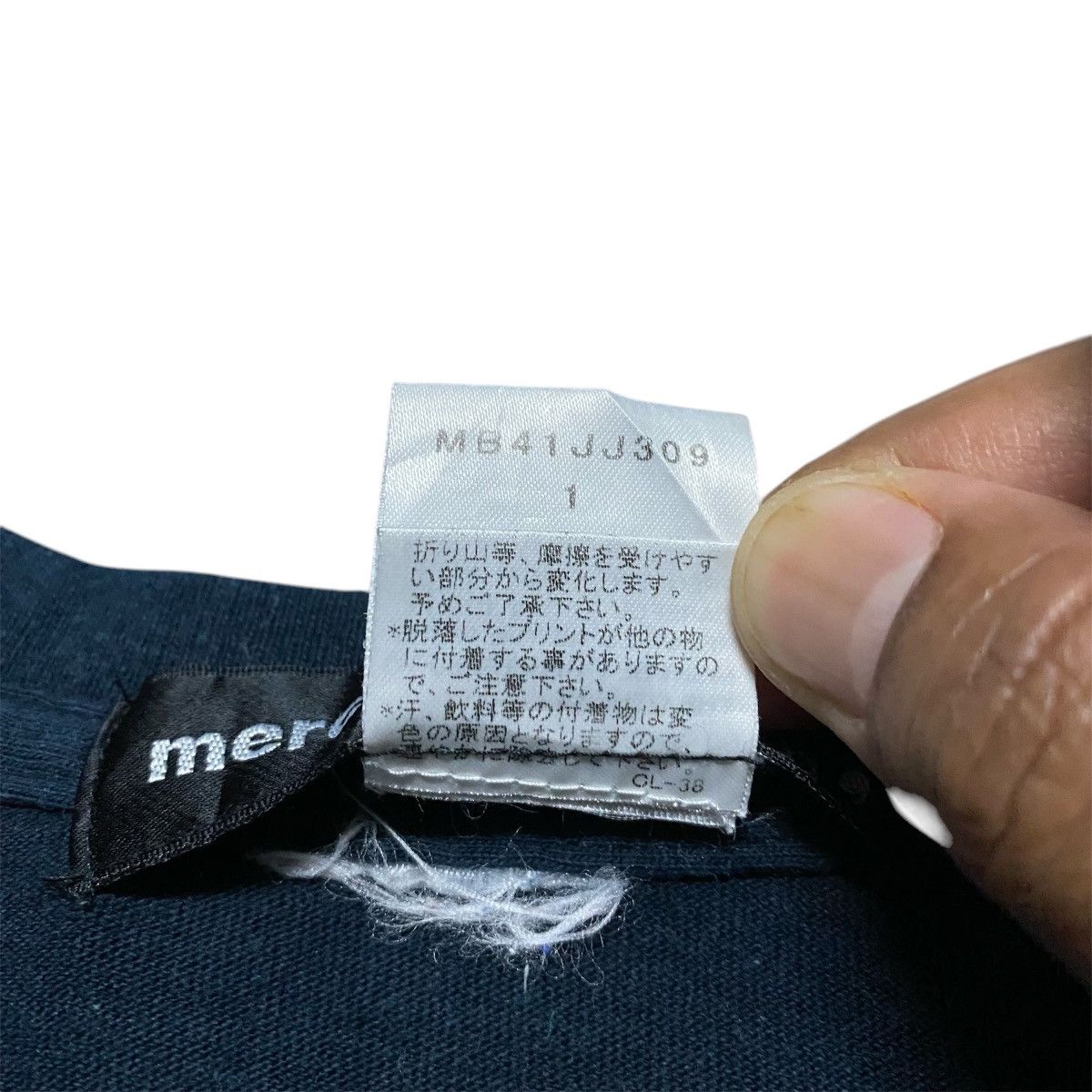 Issey Miyake × Japanese Brand × mercibeaucoup Rare‼️🔥Vintage Issey Miyake Mercibeaucoup Big Logo T-Shirt Size US M / EU 48-50 / 2 - 7 Thumbnail