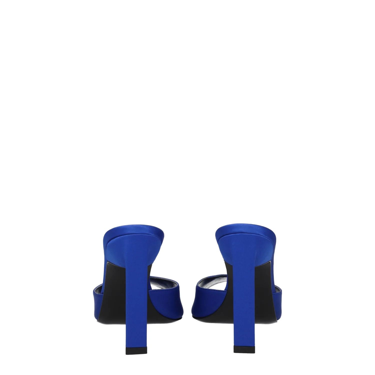 The Attico ob1o1e1224 Satin Sandals in Blue Size US 10 / IT 40 - 5 Thumbnail