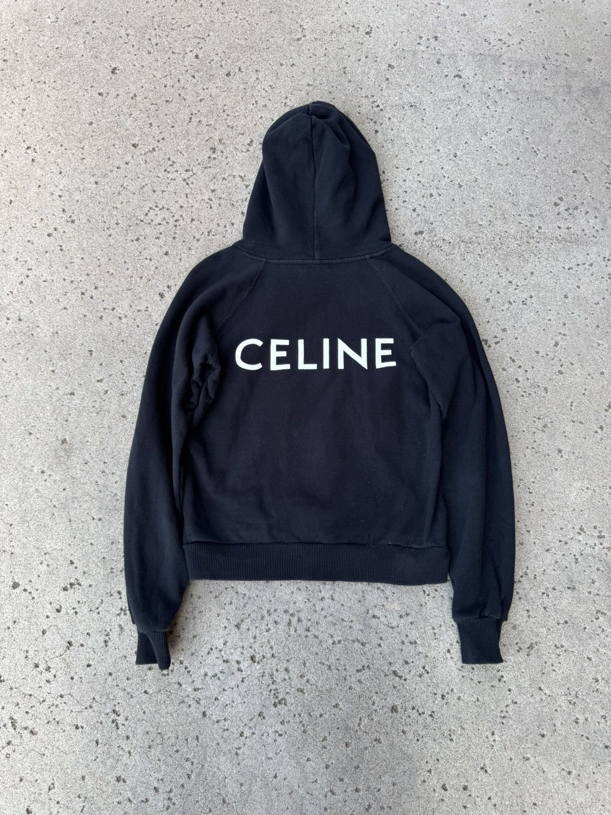 Celine Celine Back Logo Hoodie Size US XS / EU 42 / 0 - 1 Thumbnail