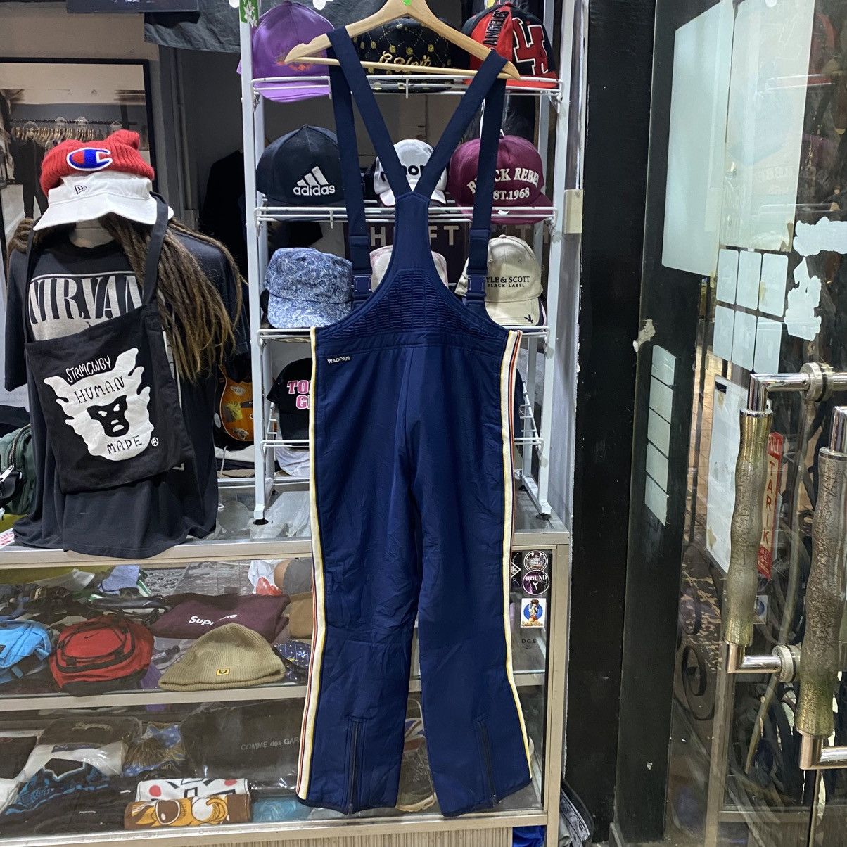 Descente × USA Olympics VINTAGE RARE 90s‼️US Ski Team Logo Embroidery Jumpsuits Size US 34 / EU 50 - 2 Thumbnail