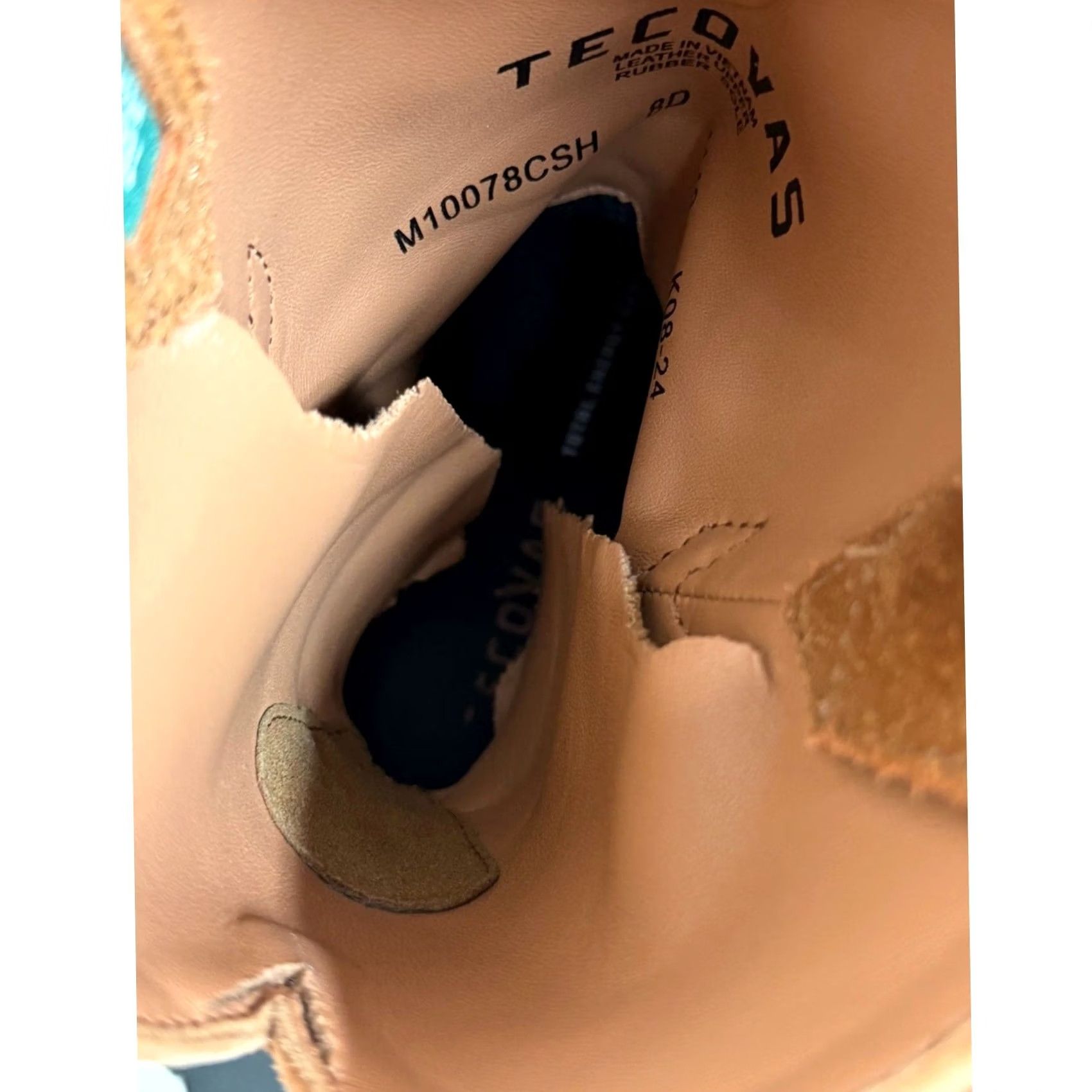 Tecovas Tecovas Mens Boot Size 8D Rugged Roper Cashew Roughout Cashew Size US 8 / EU 41 - 7 Thumbnail