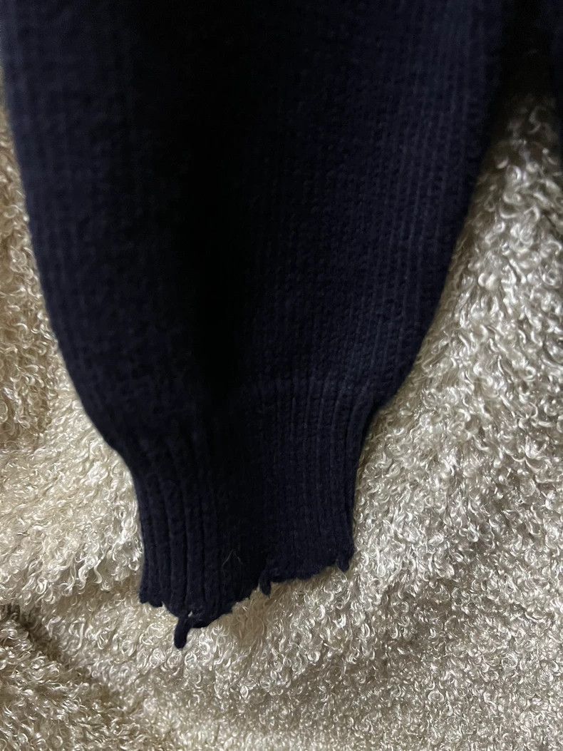 Maison Margiela Maison Margiela Maison Margiela Men's Destroyed Crewneck S Size US M / EU 48-50 / 2 - 4 Thumbnail