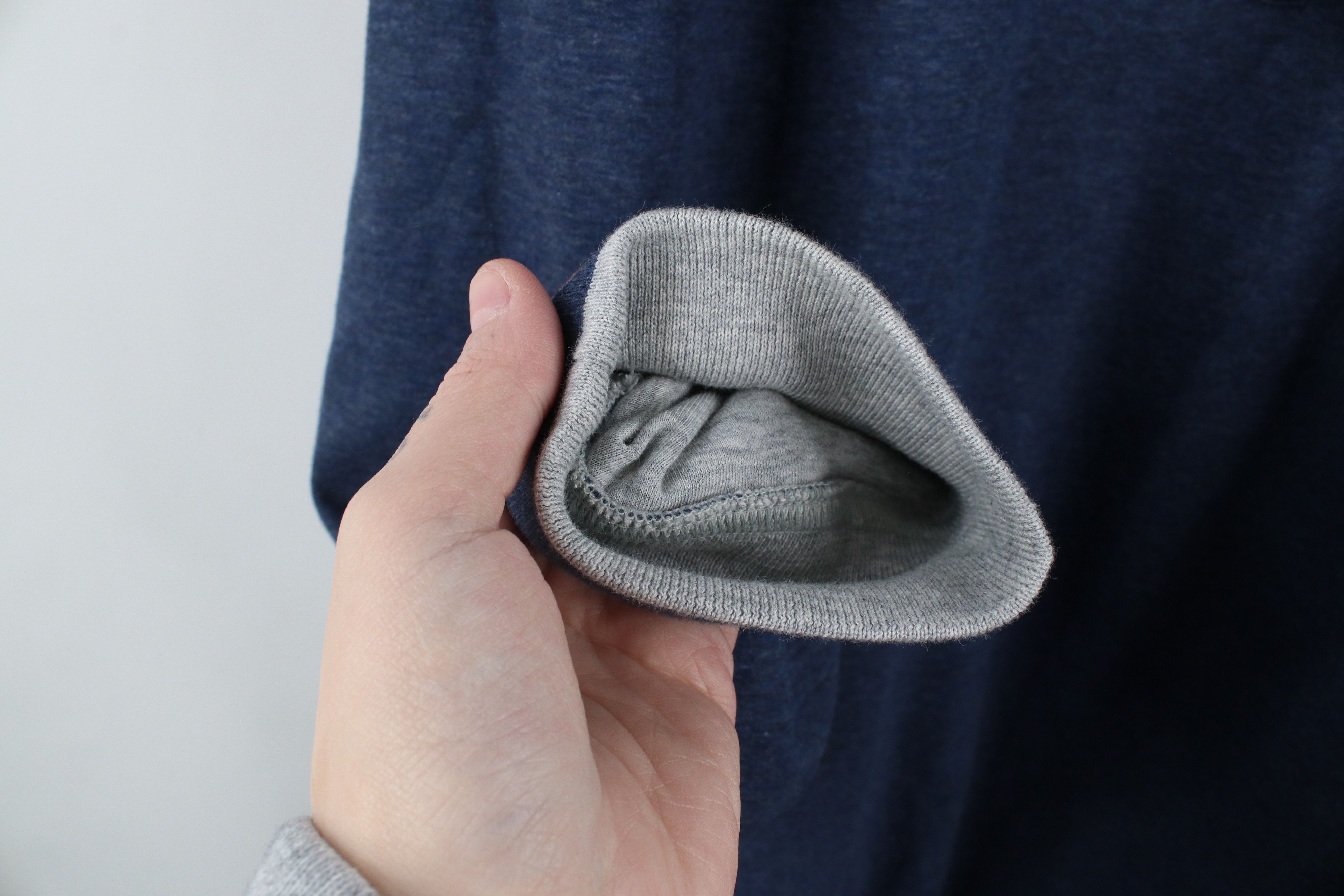 Vintage Oliver Ridley Touch Half Zip Pullover Sweater Heather Blue Size US XXL / EU 58 / 5 - 6 Thumbnail