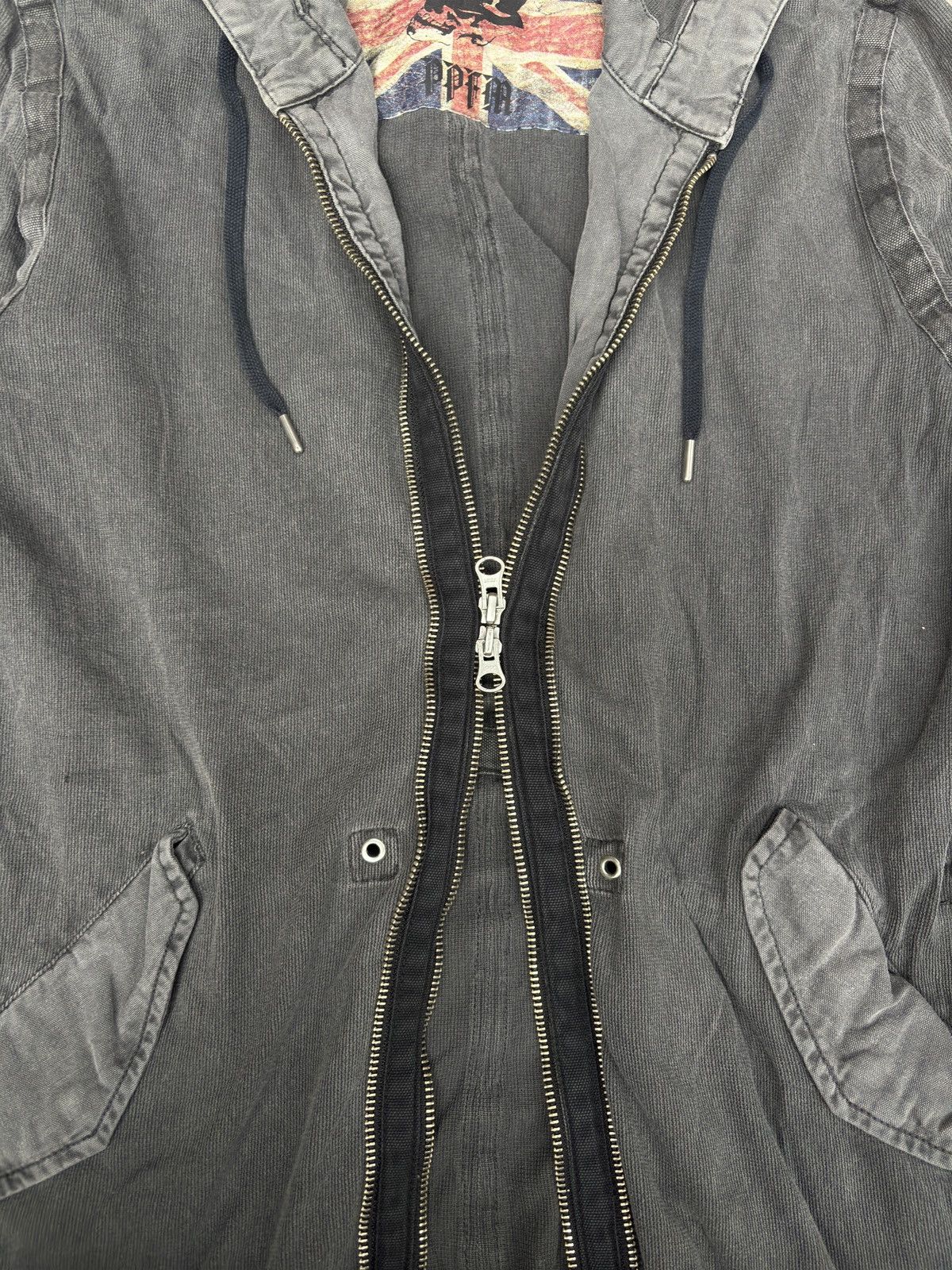 If Six Was Nine × Le Grande Bleu (L.G.B.) × PPFM PPFM Parka Long Tail japan made Size US M / EU 48-50 / 2 - 5 Thumbnail