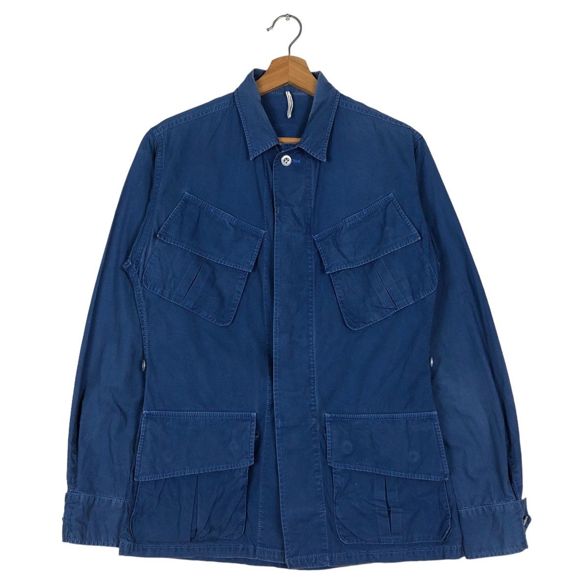 Japanese Brand 🔥Vintage Chore Slant Pocket Japan Inspire Issey Miyake Size US M / EU 48-50 / 2 - 1 Thumbnail