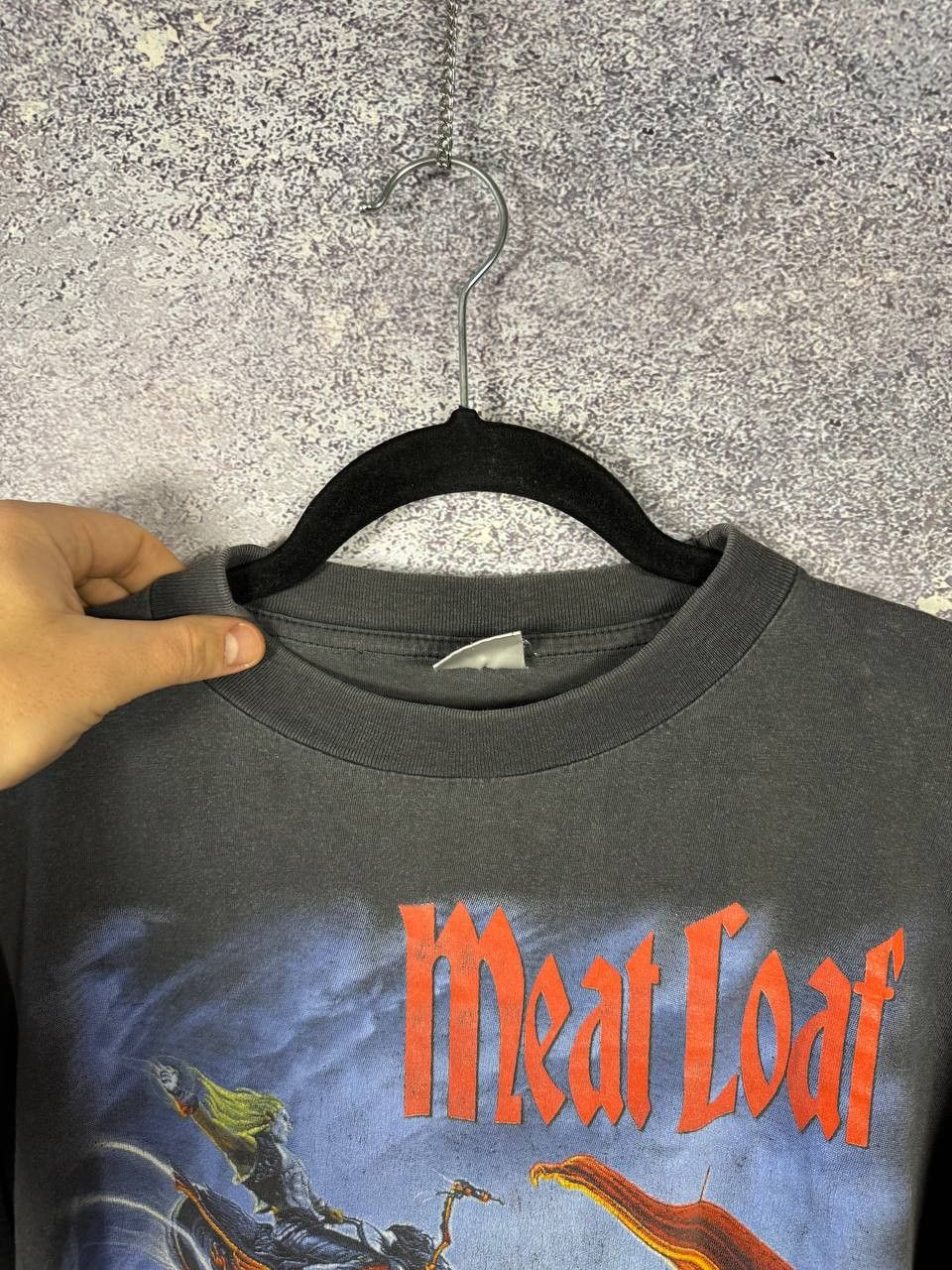 Band Tees × Vintage 1994 Vintage Meat Loaff Europe Tour Rock T-Shirt XL size Size US XL / EU 56 / 4 - 7 Thumbnail