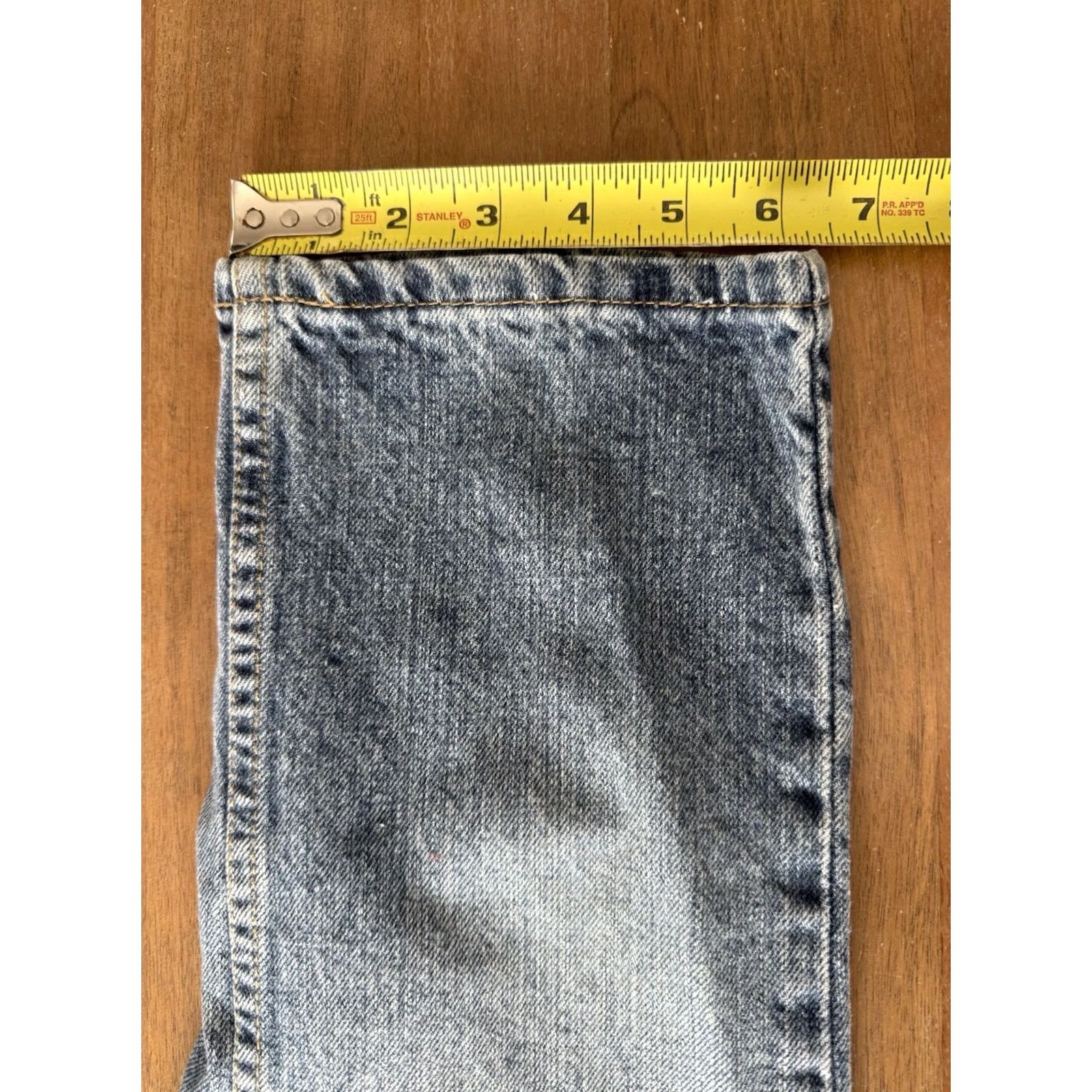 Express VINTAGE Express Jeans Women 7/8 Slim Den﻿im High Rise Mom Tapered 29x31 Blue 80s 90s Grunge Logo City Punk Womens Size 30" / US 8 / IT 44 - 7 Thumbnail