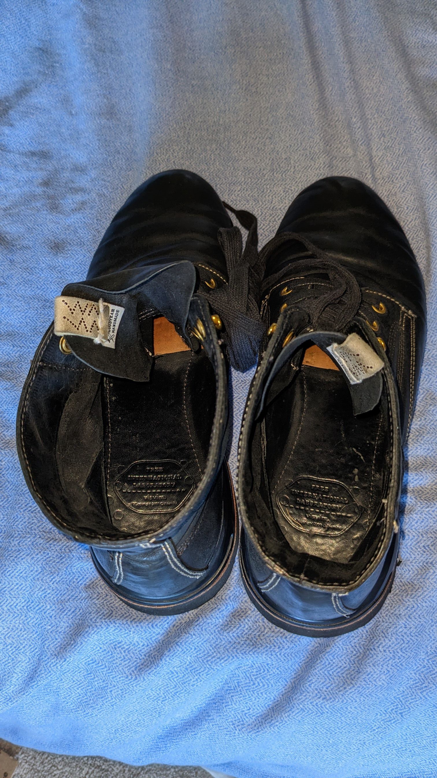 Visvim Black Kangaroo Virgil Boots Size US 8 / EU 41 - 3 Thumbnail
