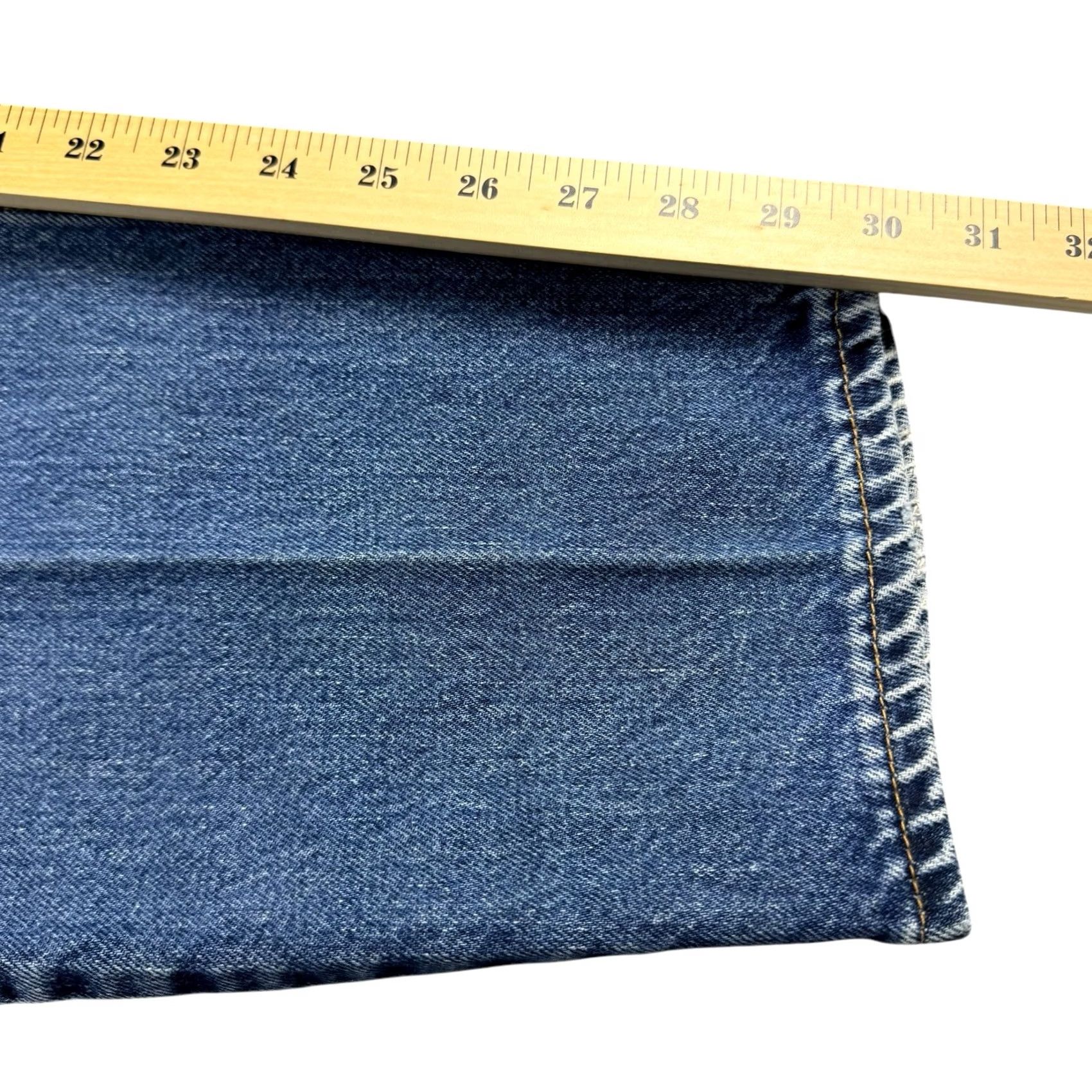 Levi's VINTAGE Levi's 550 Jeans 34x30 Relaxed Pleated Denim 90s USA Mens Pants Regular Inseam 30" Blue High Quality Pattern: Solid Size US 34 / EU 50 - 7 Thumbnail