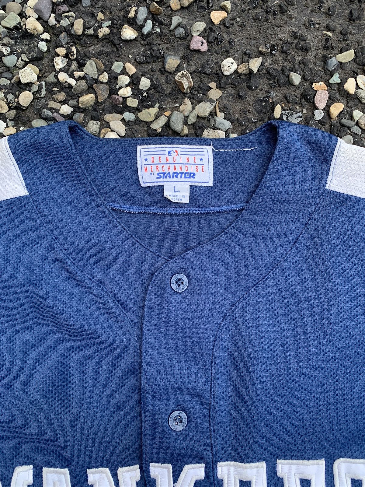 Starter Vintage Starter New York Yankees Bernie Williams Jersey Size US L / EU 52-54 / 3 - 9 Thumbnail