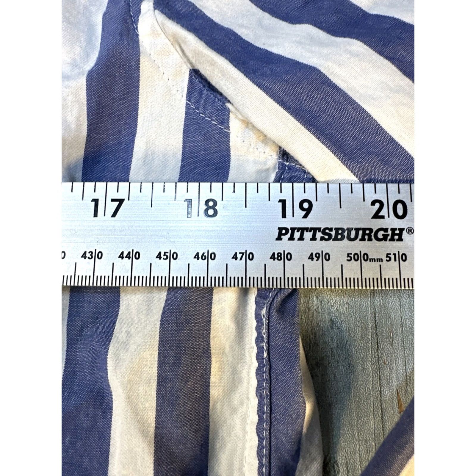 21 Men VINTAGE 21 MEN American Brand Blue White Striped Long Sleeve Button-Up Shirt Mens Large L Blue Striped Long Sleeve Button-Up Size US L / EU 52-54 / 3 - 5 Thumbnail