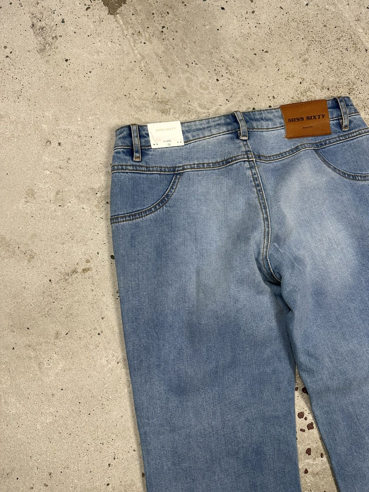 Miss Sixty Vintage Y2K Miss Sixty Bootcut Flare Jeans Denim Pants Size 28" / US 6 / IT 42 - 13 Thumbnail