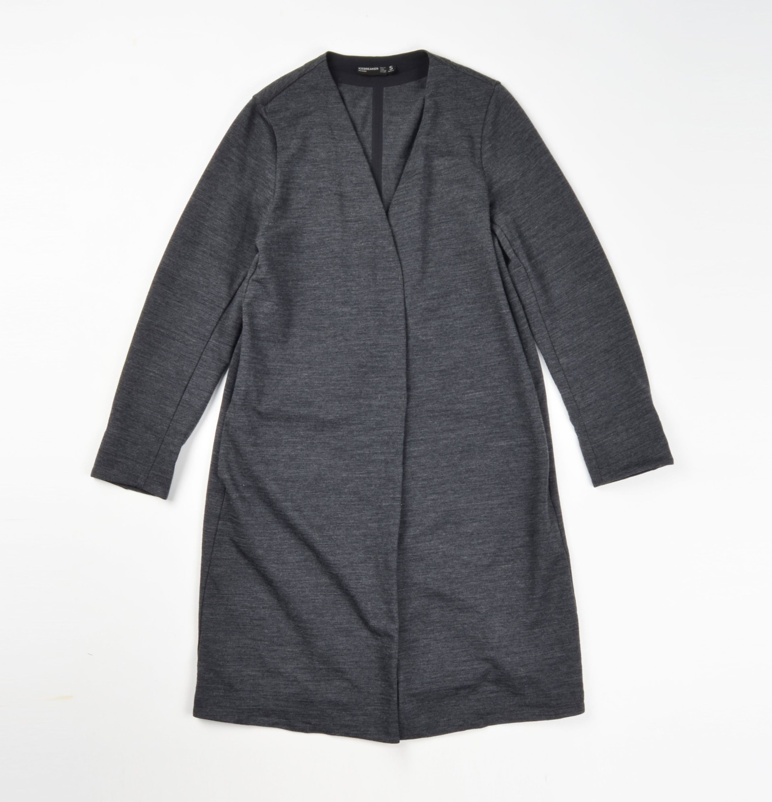 Icebreaker Icebreaker Merino Wool Gray Magnet Buttons Cardigan Coat Size S / US 4 / IT 40 - 4 Thumbnail