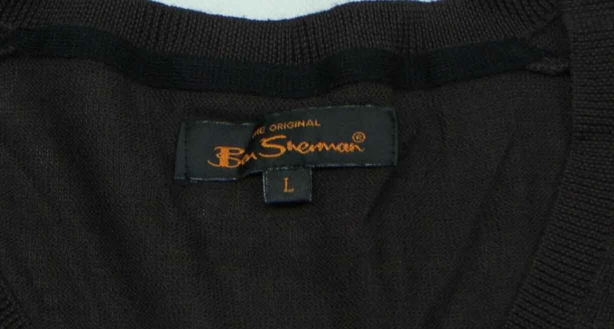 Ben Sherman MENS BEN SHERMAN JUMPER COTTON THIN MATERIAL SIZE L Size US L / EU 52-54 / 3 - 3 Thumbnail