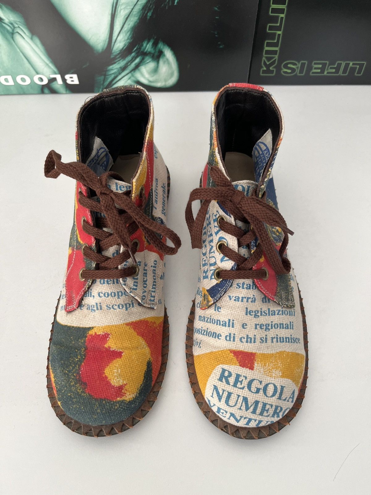 Handmade mondo albion residence firenze hand made avant garde boots Size US 7 / IT 37 - 7 Thumbnail