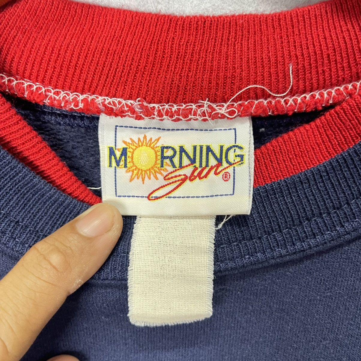 Vintage Vintage Bird Floral Crewneck Sweatshirt (Morning Sun Tag) Size US L / EU 52-54 / 3 - 7 Thumbnail