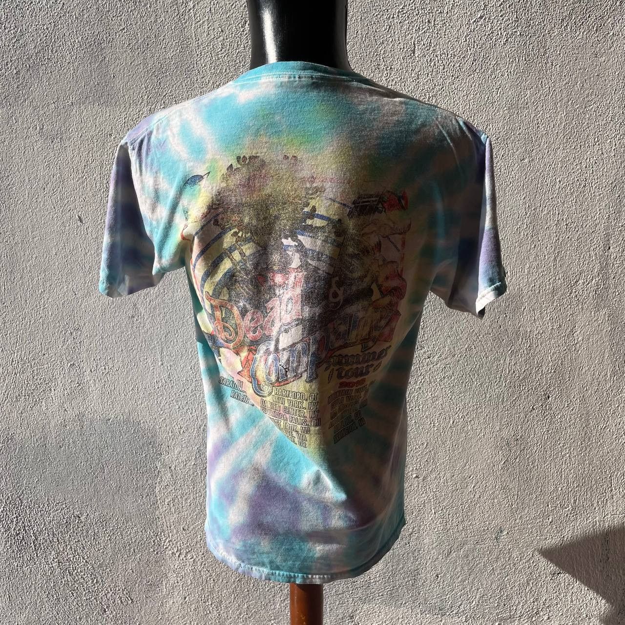 Grateful Dead GRATEFUL DEAD TOUR 2018 TIE DYE NICE VINTAGE FADE Size US M / EU 48-50 / 2 - 4 Thumbnail