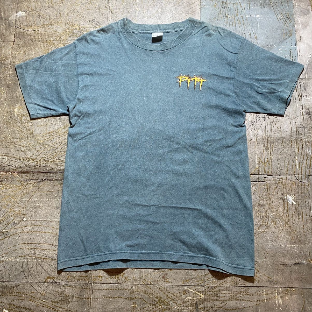 Vintage Vintage 90s Marvel Pitt Murina Tag Tee Size US L / EU 52-54 / 3 - 2 Thumbnail