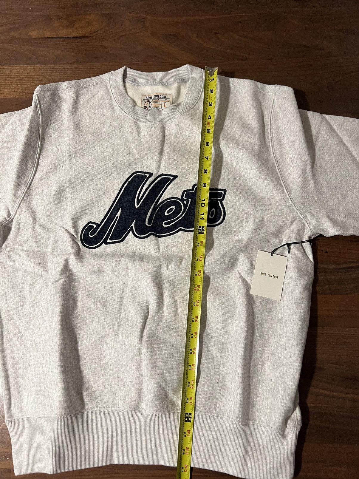 Aime Leon Dore Aime Leon Dore ALD New York Mets Chainstitch Crewneck Size US L / EU 52-54 / 3 - 7 Thumbnail