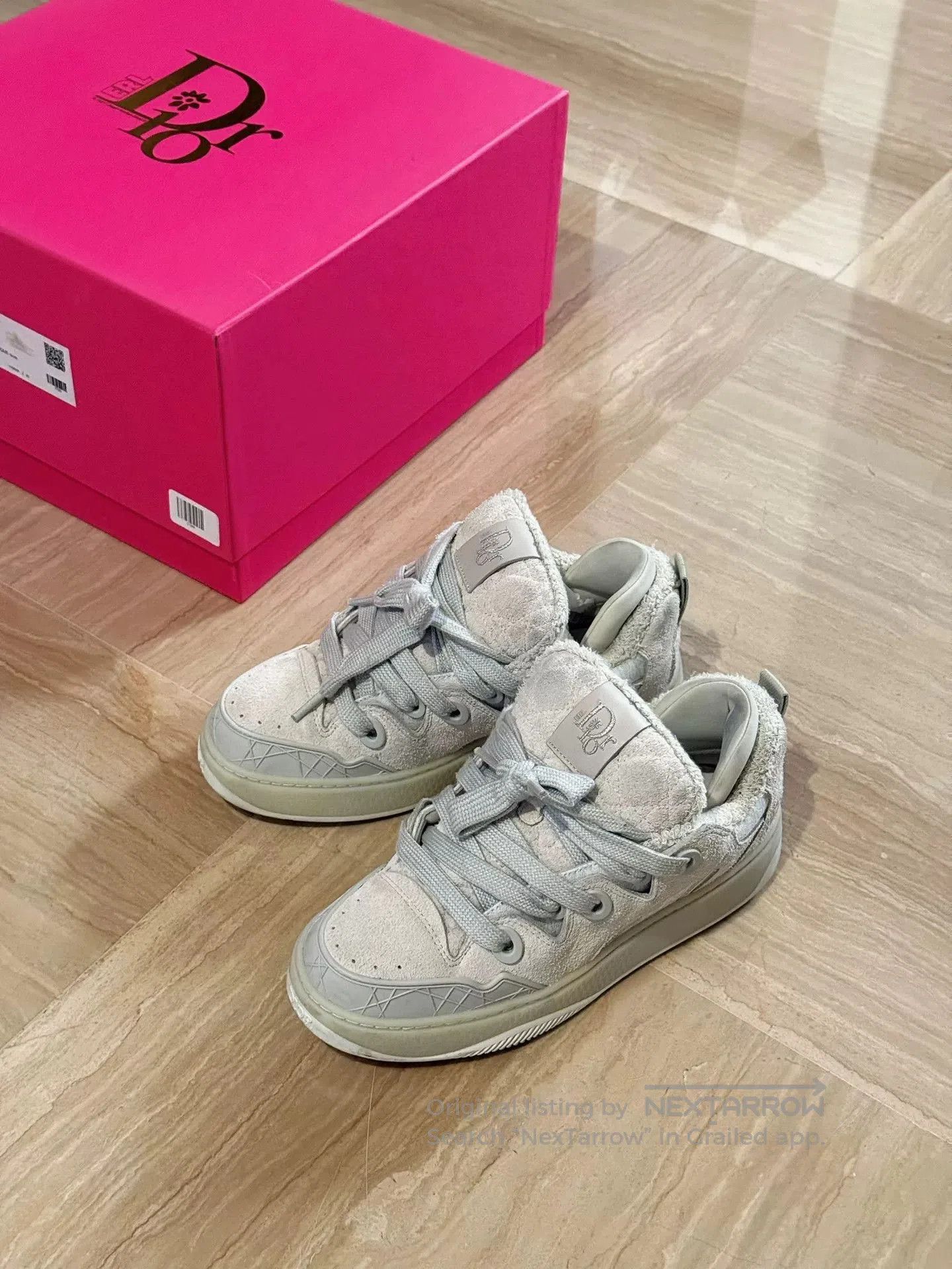 Dior DIOR BY ERL Oblique Skate Sneakers Limited. Size US 5 / EU 37 - 1 Thumbnail