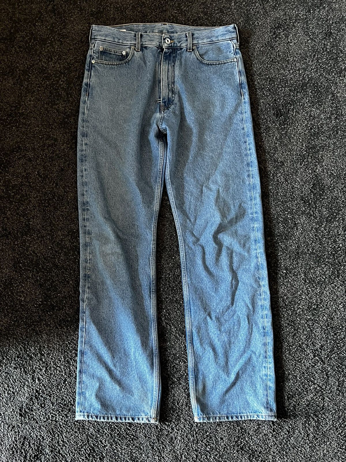 Off-White Off-White Straight-Leg Jeans Size US 32 / EU 48 - 1 Thumbnail
