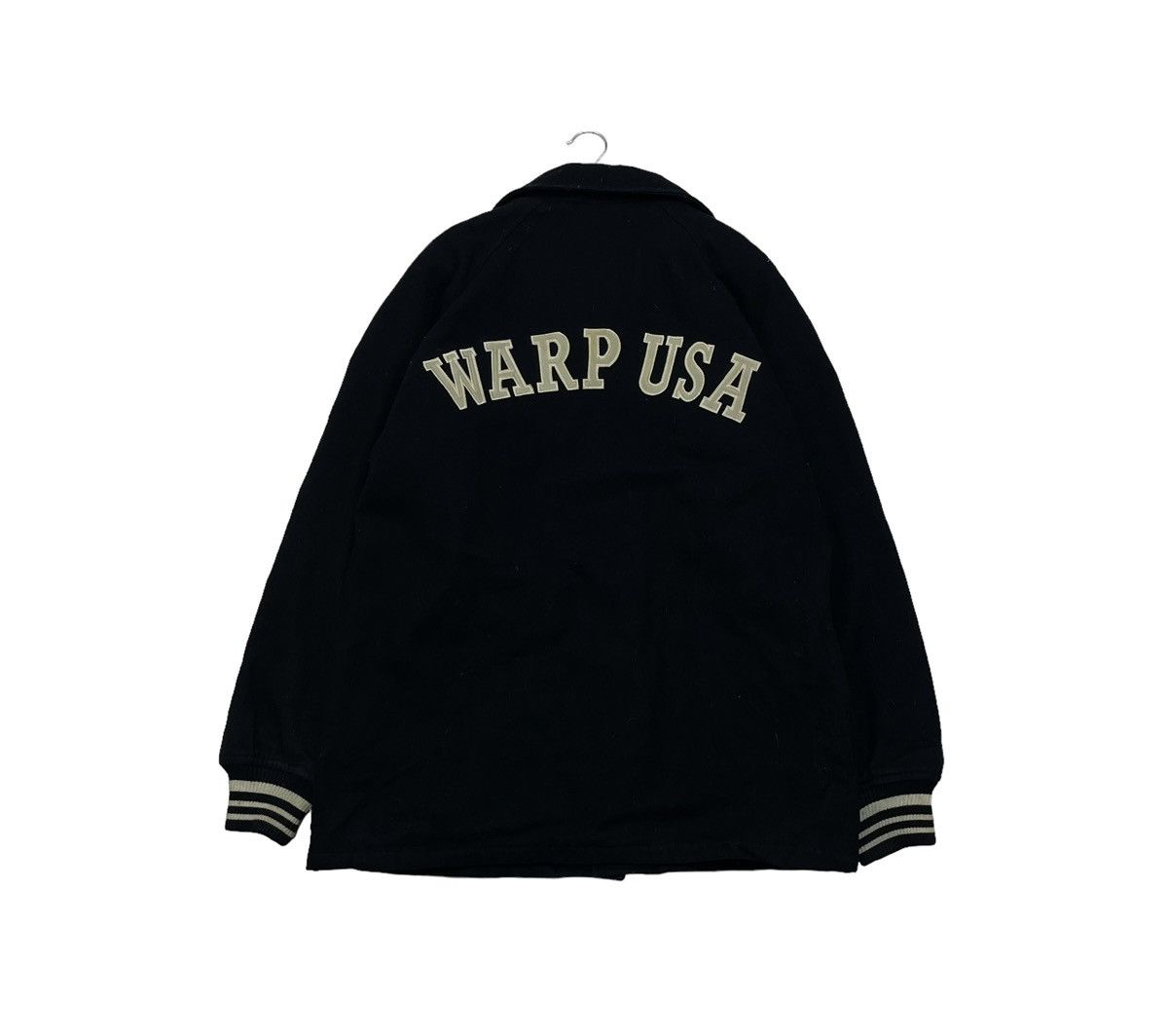 Hook-Ups VTG Warp USA Skateboarding Varsity Jacket Size US XL / EU 56 / 4 - 4 Thumbnail
