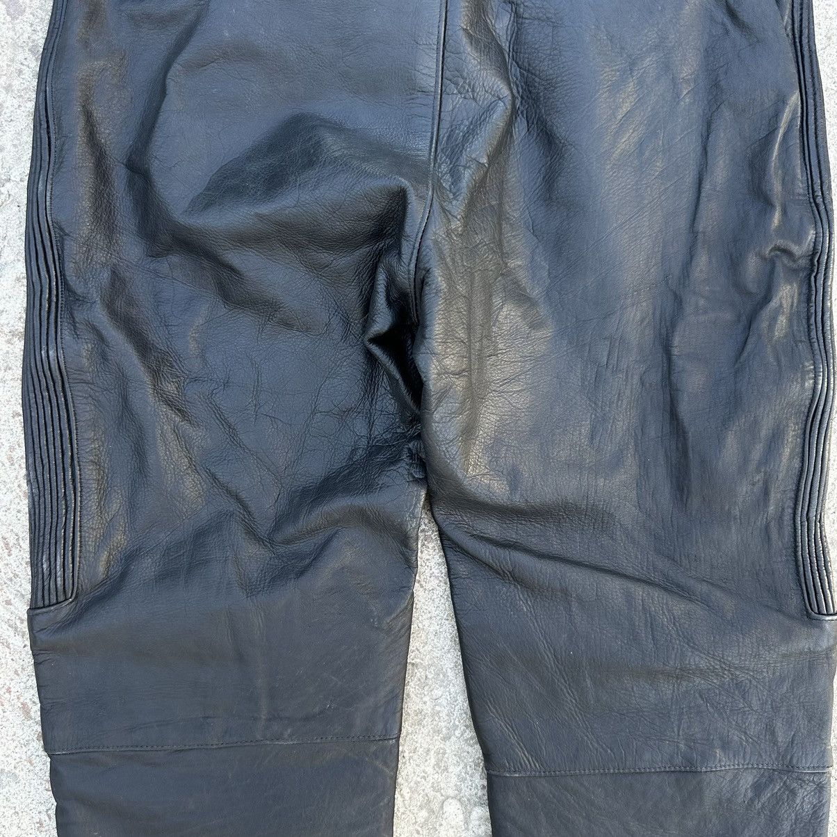Vintage Vintage Moto Leather Pants Size 56 Y2K 00s USA Size US 40 / EU 56 - 9 Thumbnail