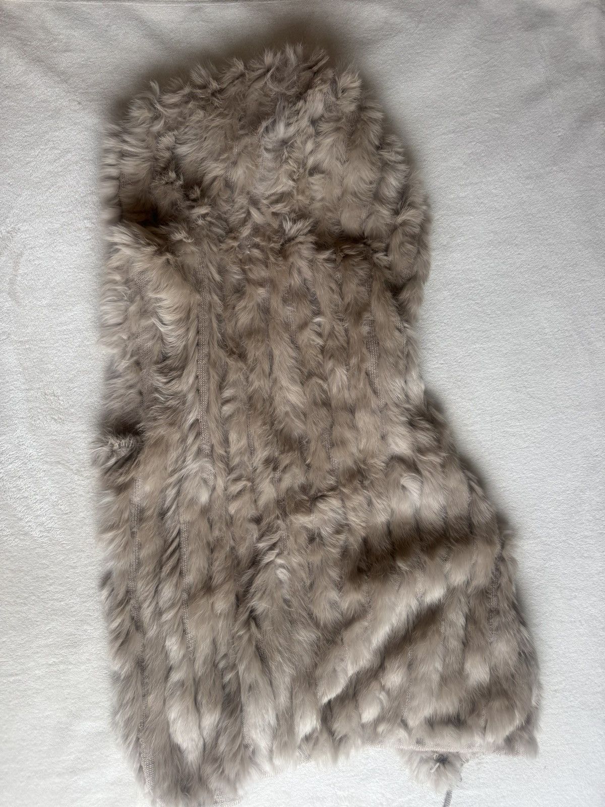 Other Stefanel rabbit fur vest size S/M with a hood Size S / US 4 / IT 40 - 7 Thumbnail