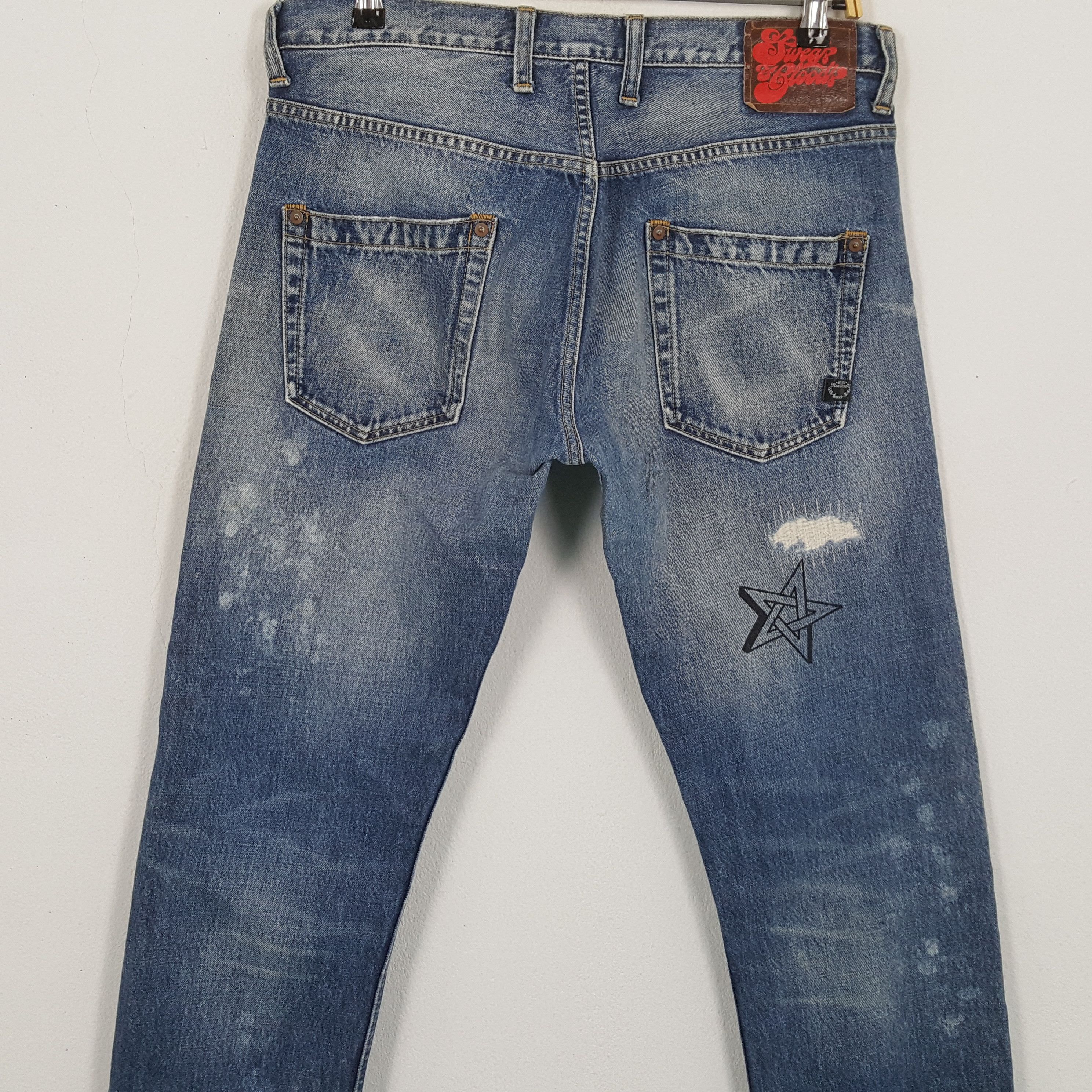 If Six Was Nine × Japanese Brand × Vintage Vintage If Six Was Nine Japanese Brand Distressed Style Jean Size US 33 - 5 Thumbnail
