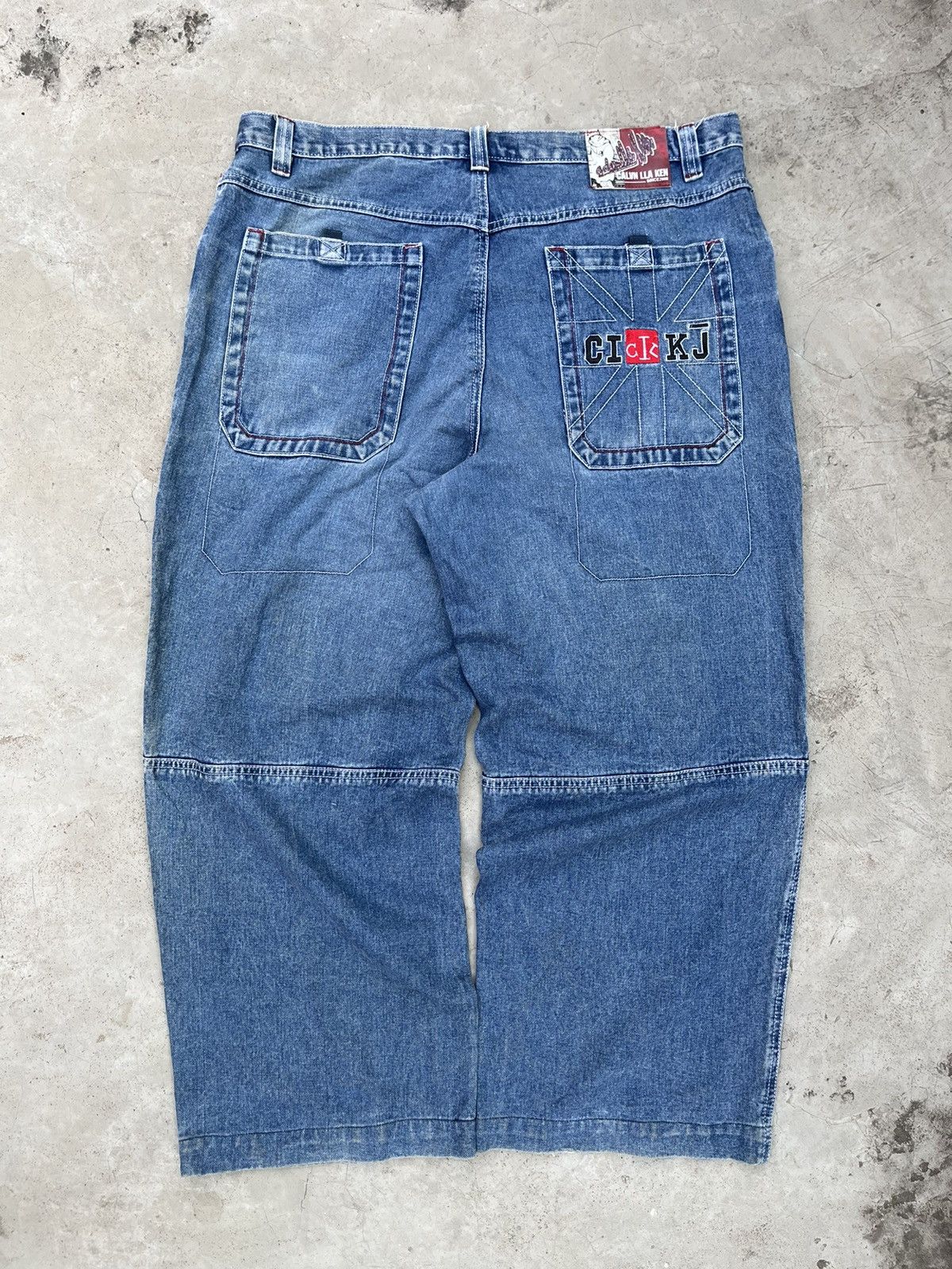 Japanese Brand × Vintage 90s INSPIRED SKATER PANST Size US 40 / EU 56 - 2 Thumbnail