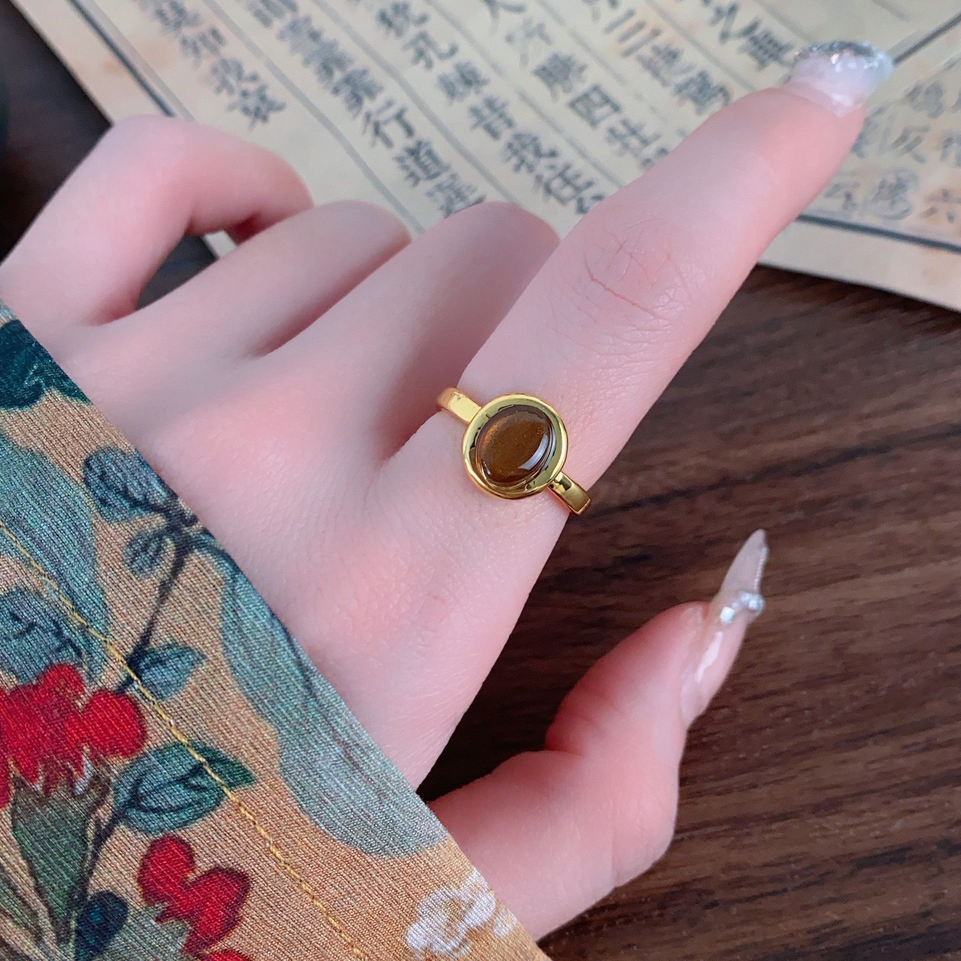 Jewelry Vintage Jewelry Rings Open Size Chrome Ring (Size 7-13) Size ONE SIZE - 6 Thumbnail